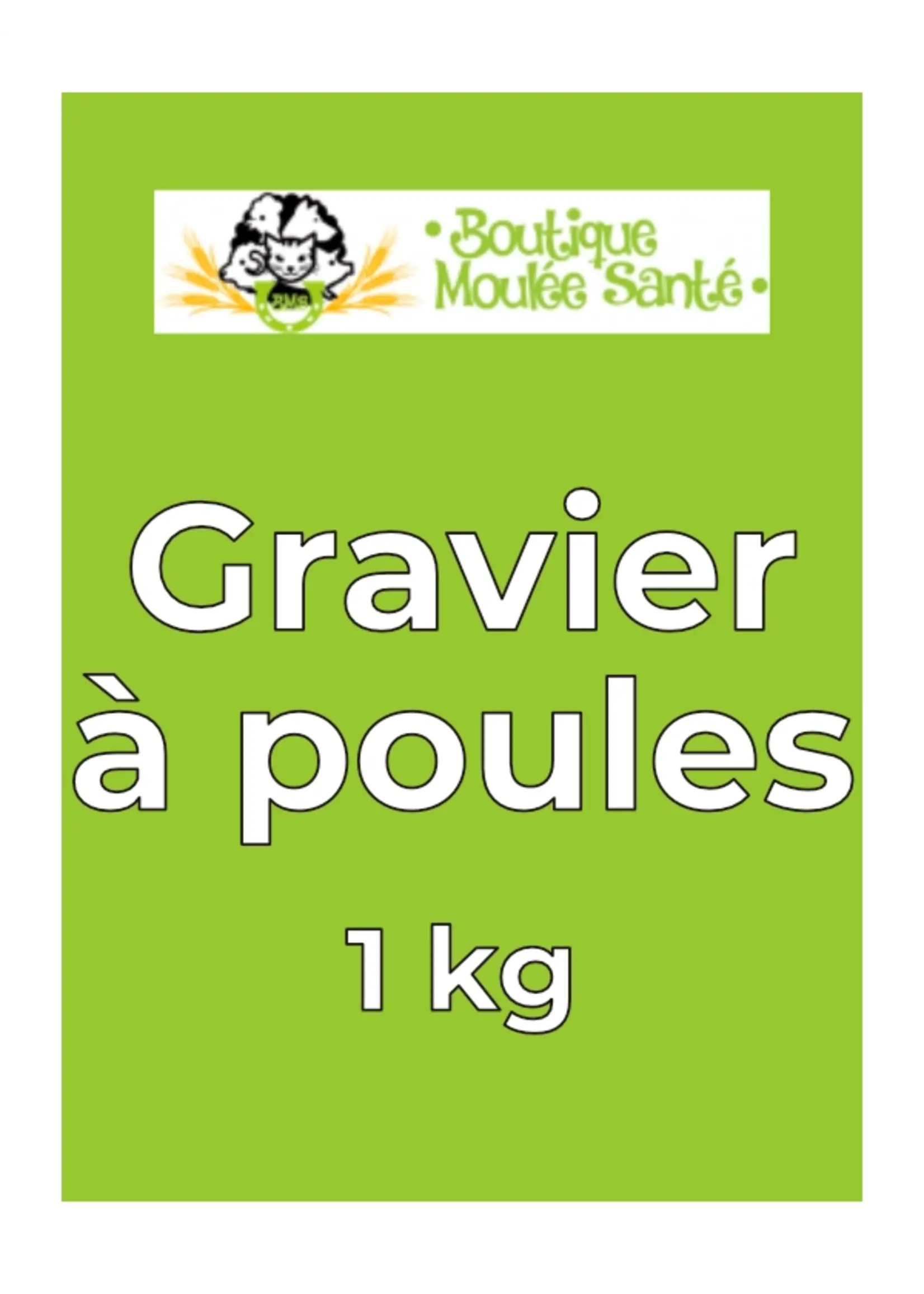 Gravier à poules 1 kg