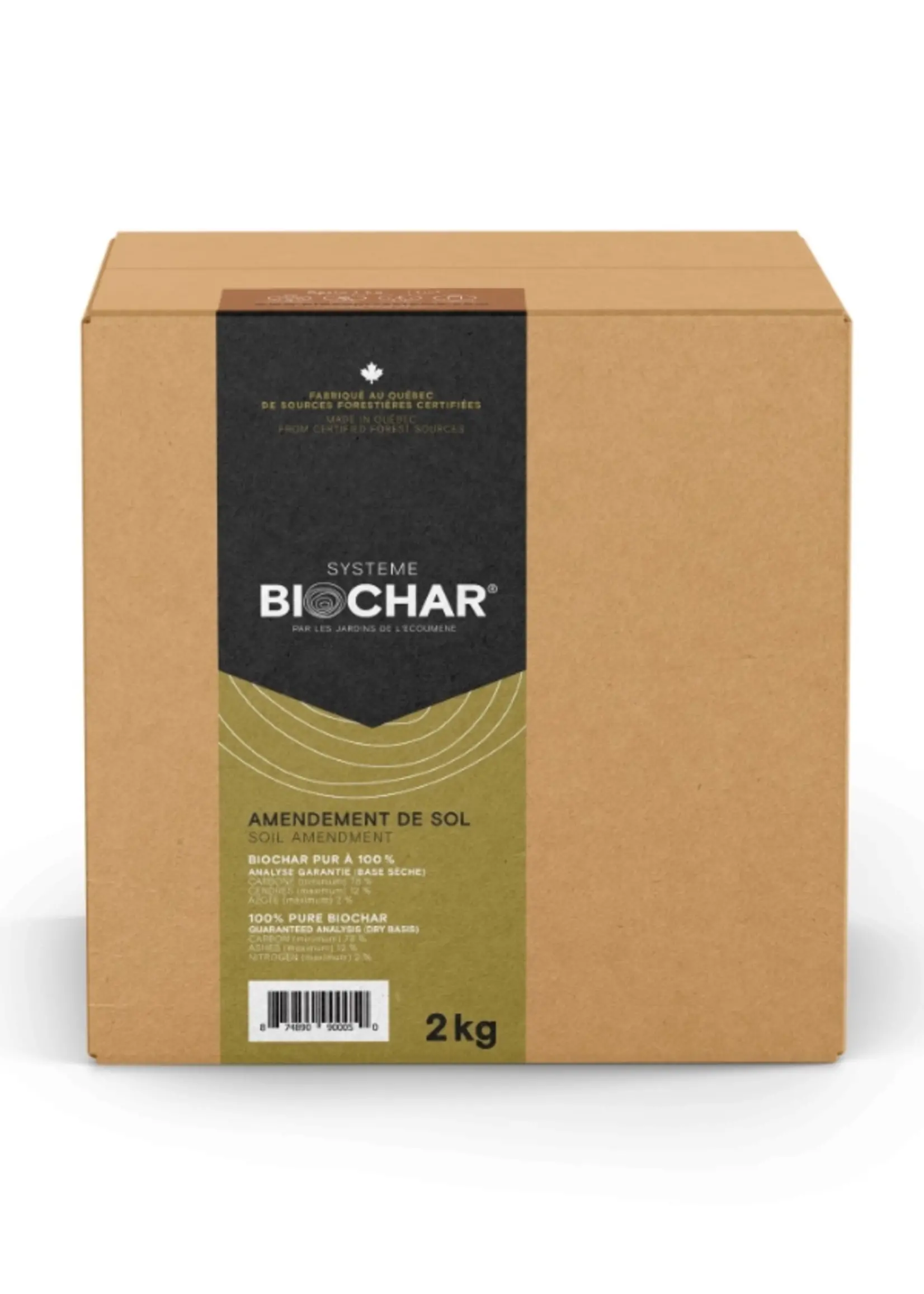 Les jardins de l'écoumène Écoumène Biochar