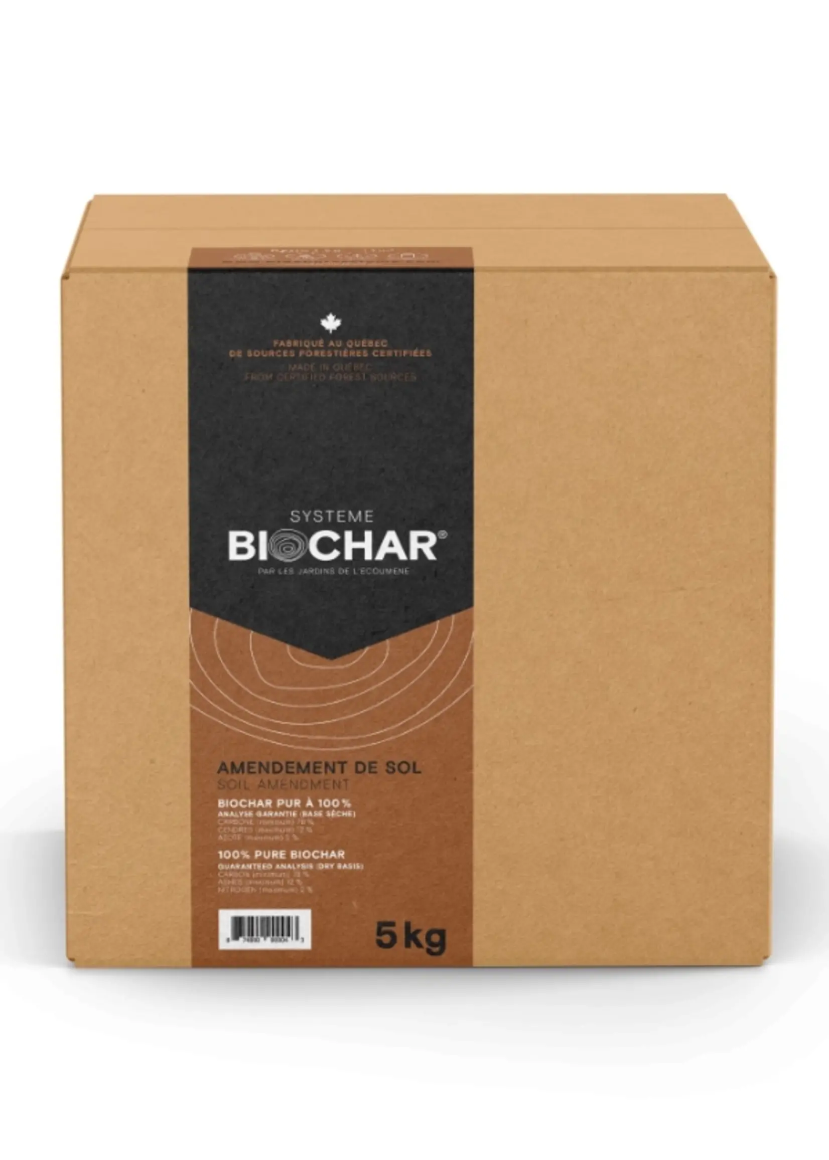 Les jardins de l'écoumène Écoumène Biochar