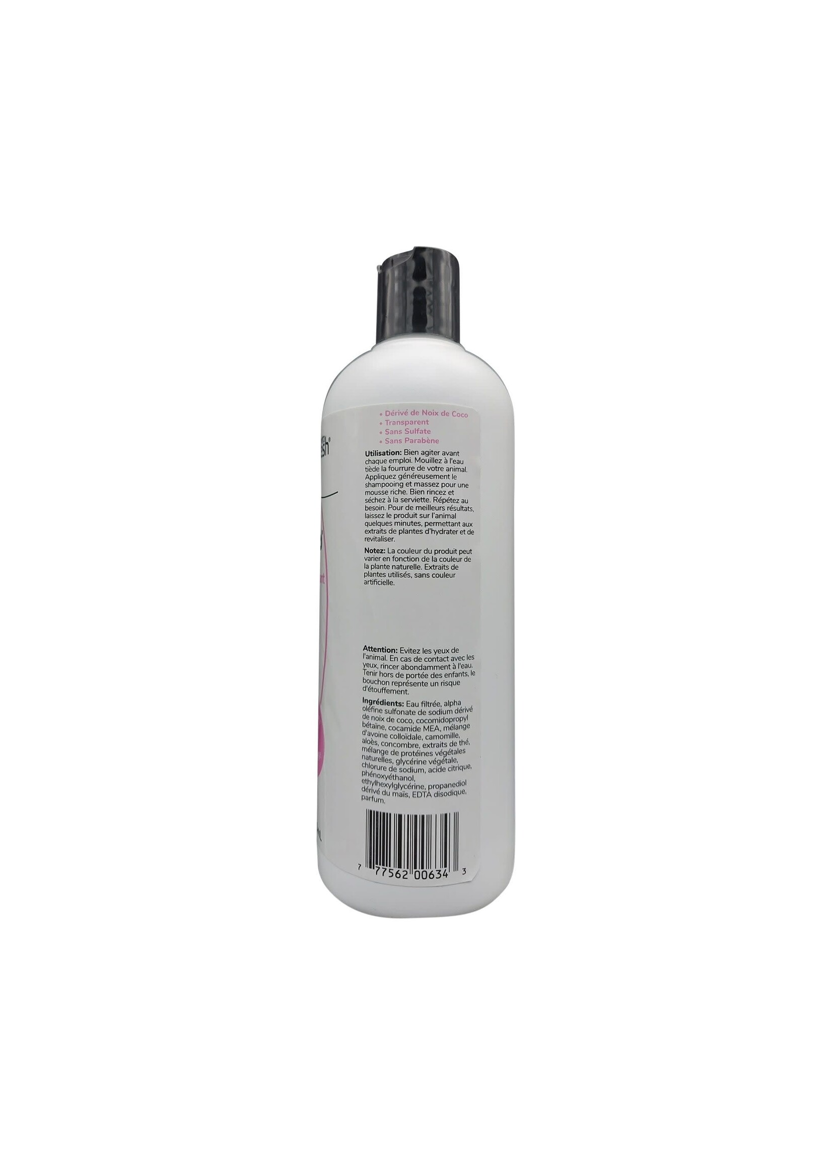 Enviro Fresh ENVIROFRESH SHAMPOING POUR CHIEN, FORMULE DÉSODORISANTE BAIES SAUVAGES & ALOÈS 380ml (CS=12) **