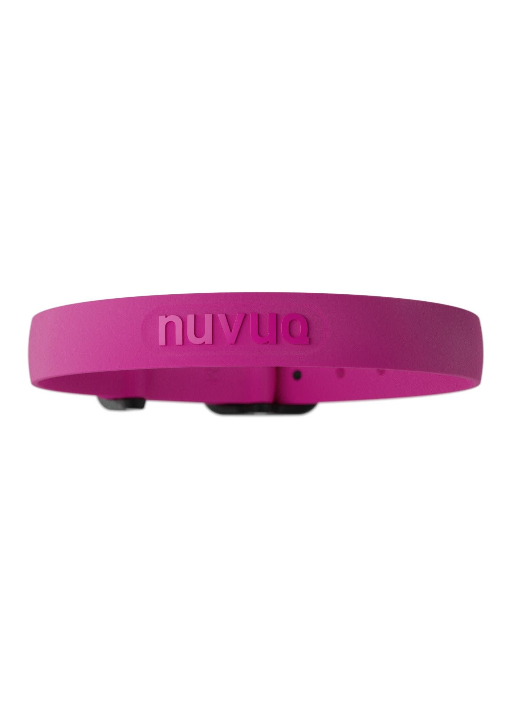 Nuvuq NUVUQ COLLIER AJUSTABLE POUR CHIEN, COULEUR ROSE FRAMBOISE - TRÈS PETIT