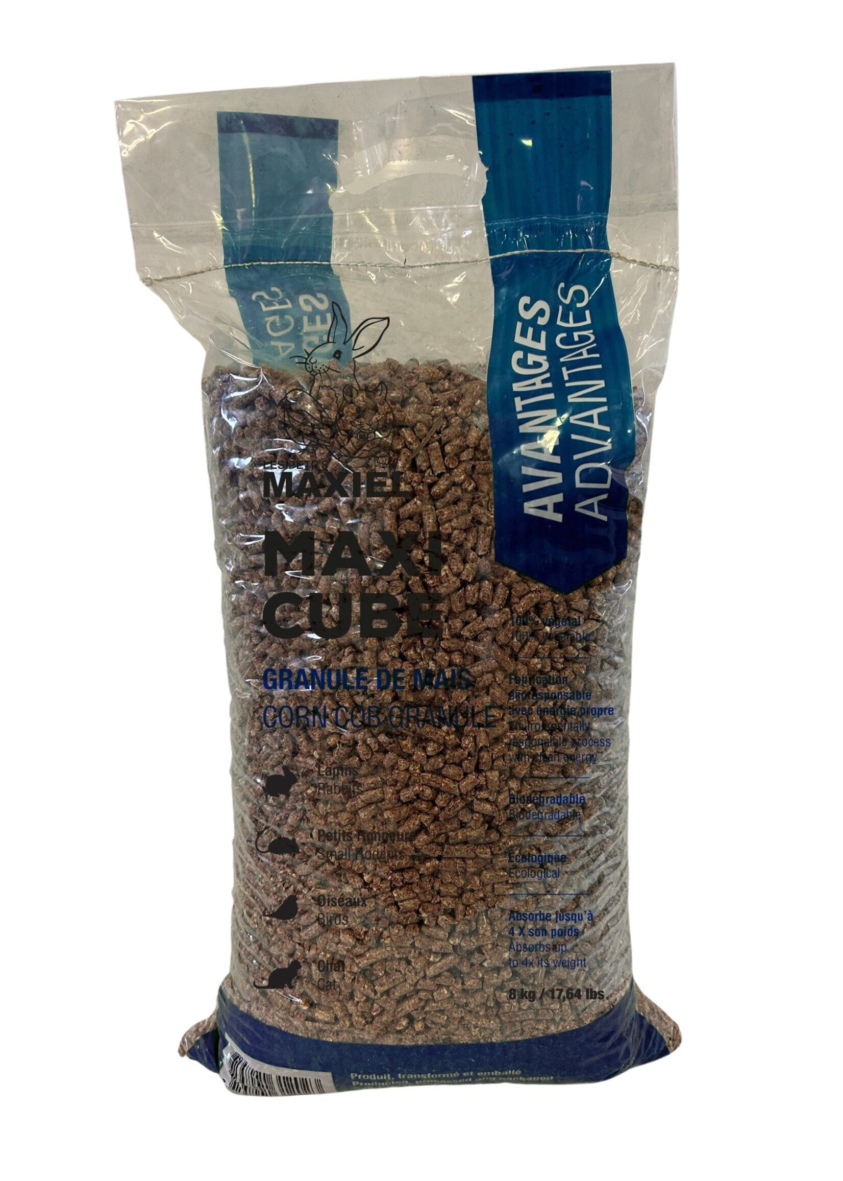 FERME MAXIEL Les Petits Maxiel - Litière En Granules De Maïs 8 Kg