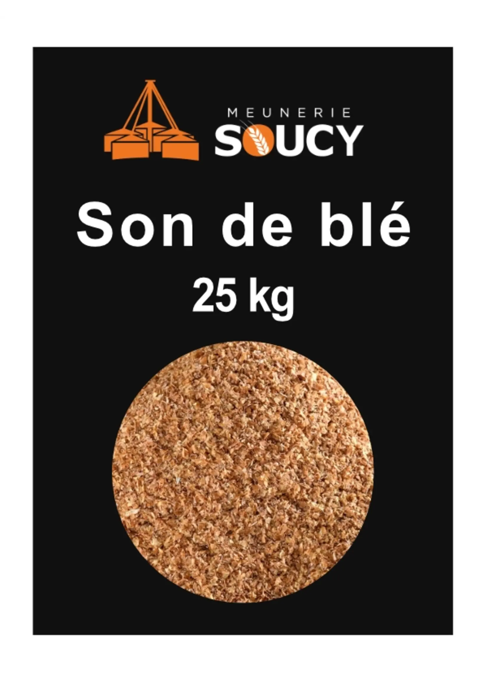 Soucy Son de blé 25 kg, S