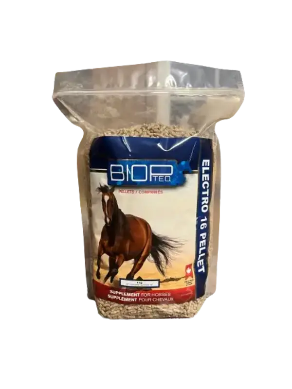 Biopteq Electro 16 pellets, Électrolytes Pour Chevaux
