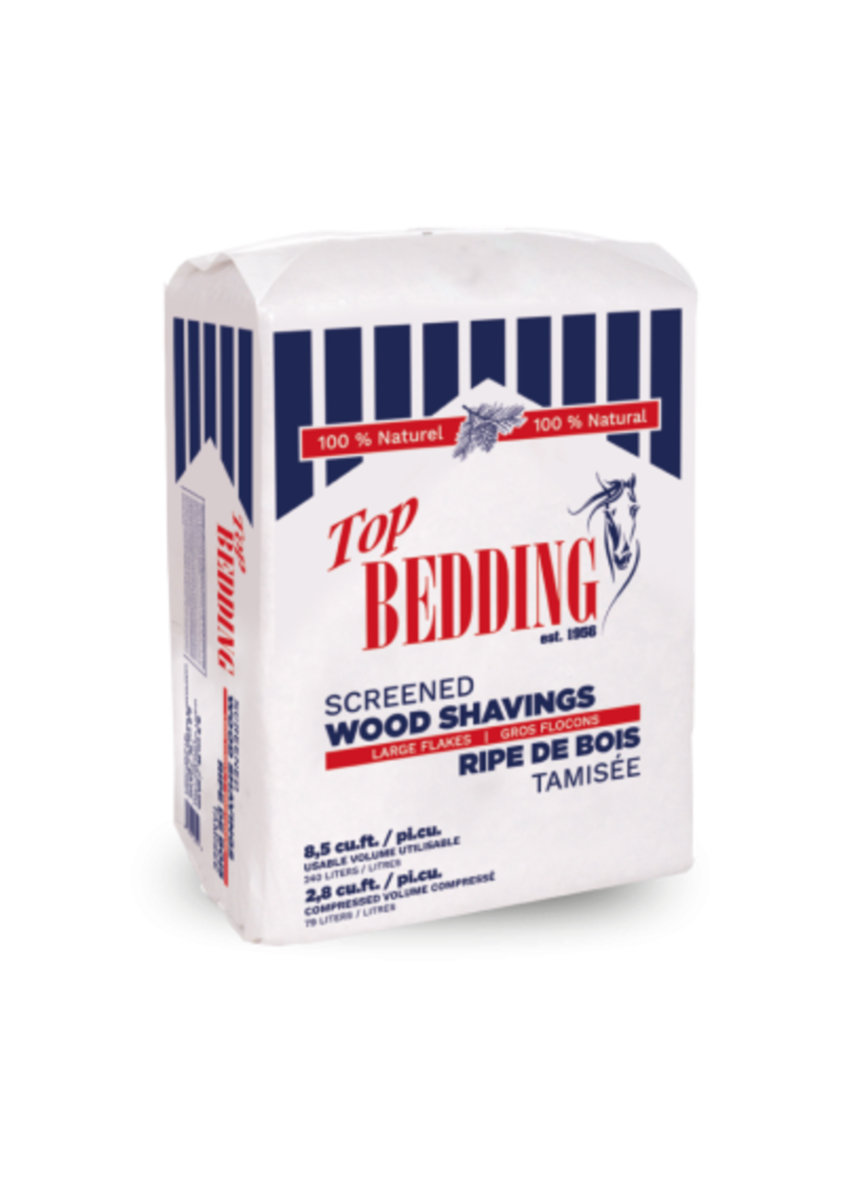 Top Bedding Top bedding ripe de bois large tamise, 3.25, TB