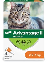 Elanco Advantage ll Chat 2.3kg-4kg 4 doses