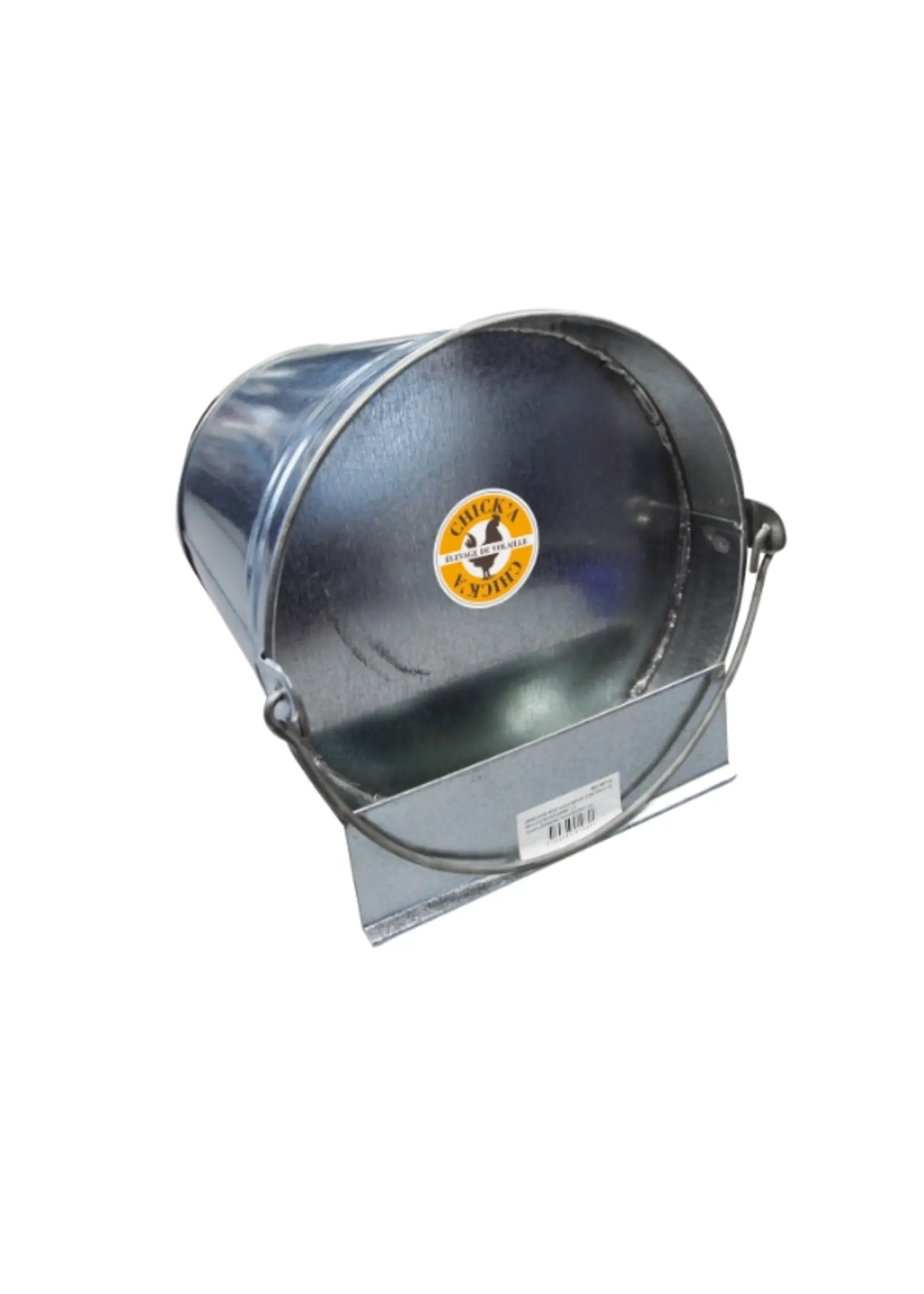 chick'a abrevoir seau métal 12litres