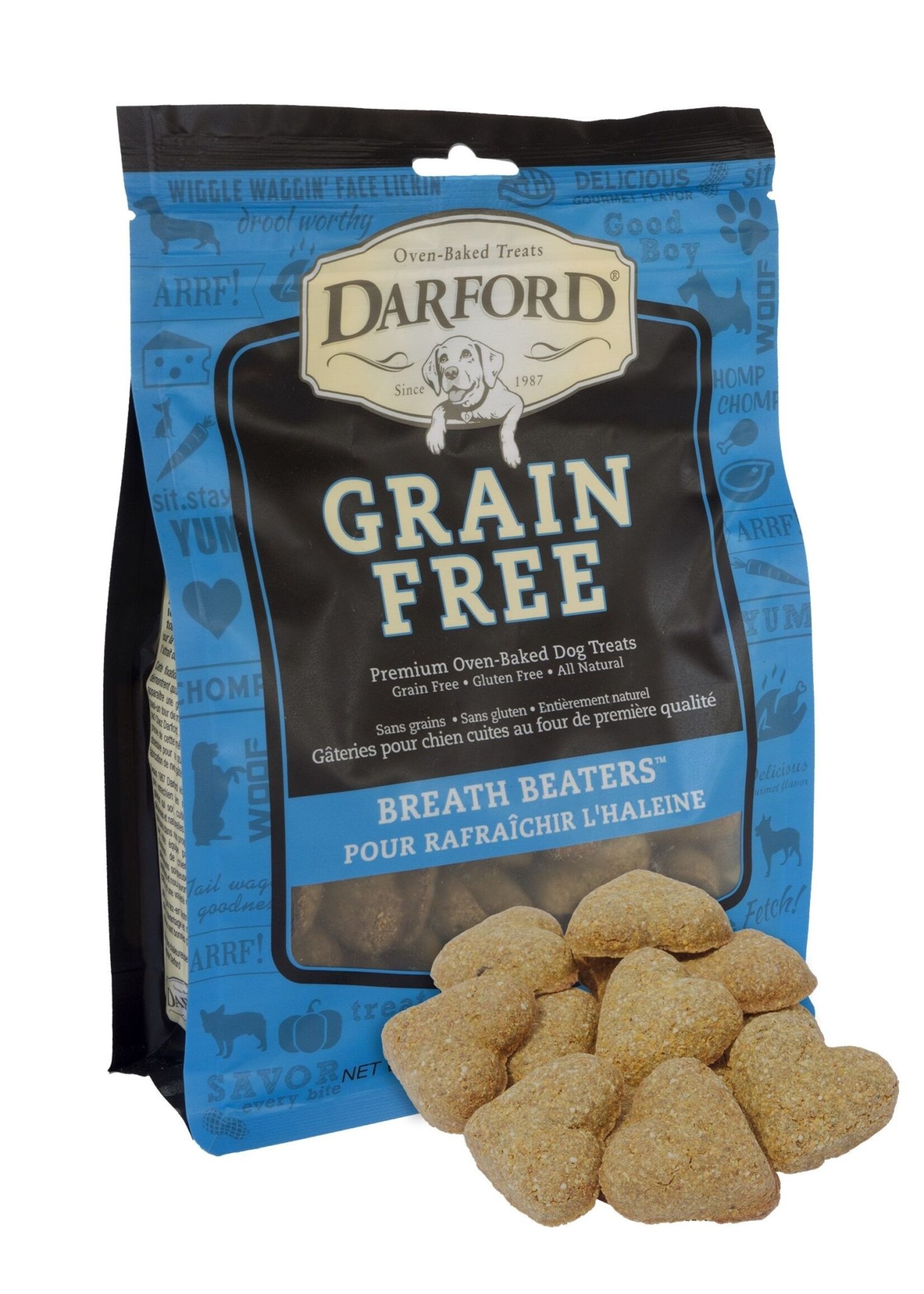 Darford Darford Gâteries Pour Chien - Sans Grains, Haleine Fraîche 340gr