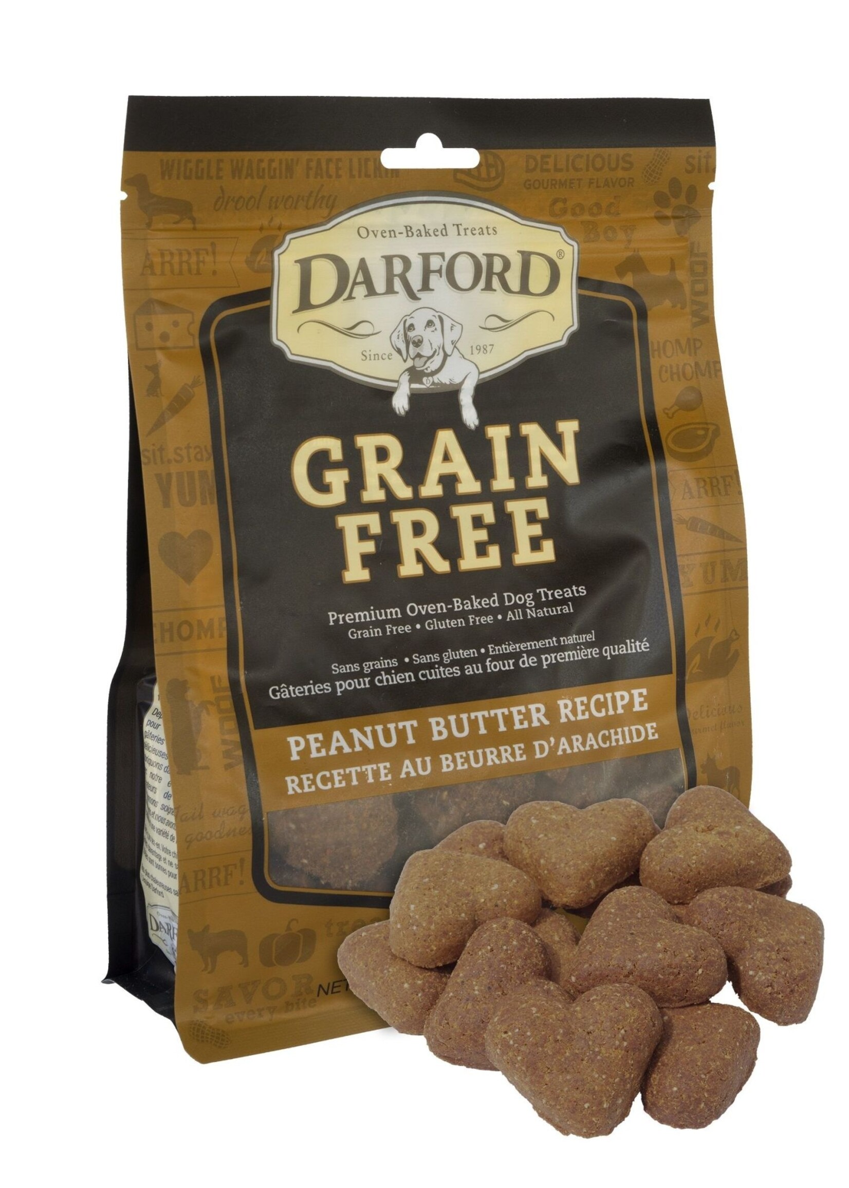 Darford Darford Gâteries Pour Chien - Sans Grains, Arachides 340 g