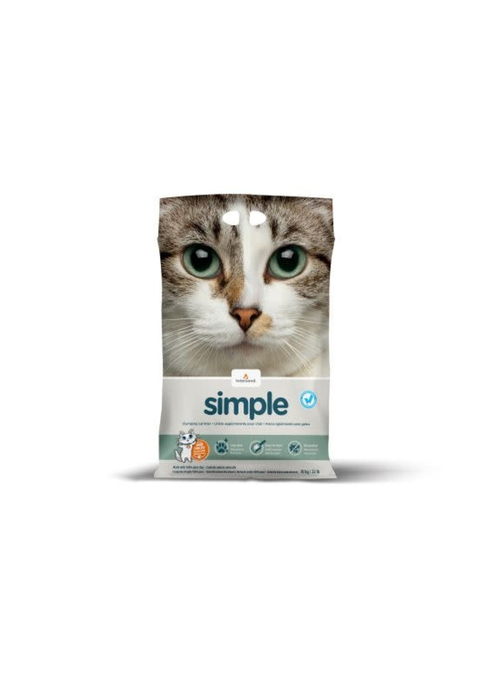 Intersand Intersand Simple Litière Agglomérante Non Parfumée 10 Kg