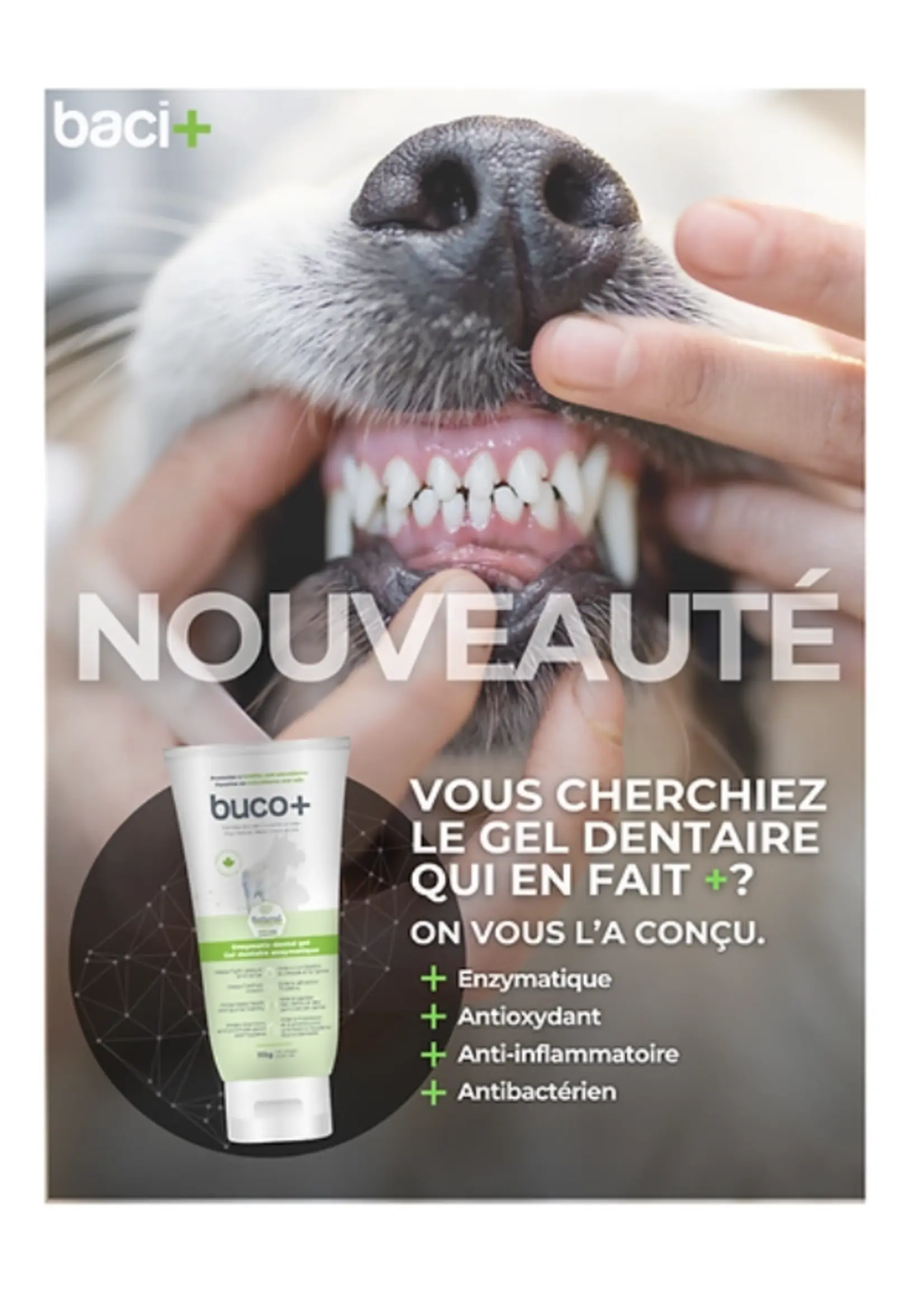 Baci+ Buco+ gel dentaire 115g