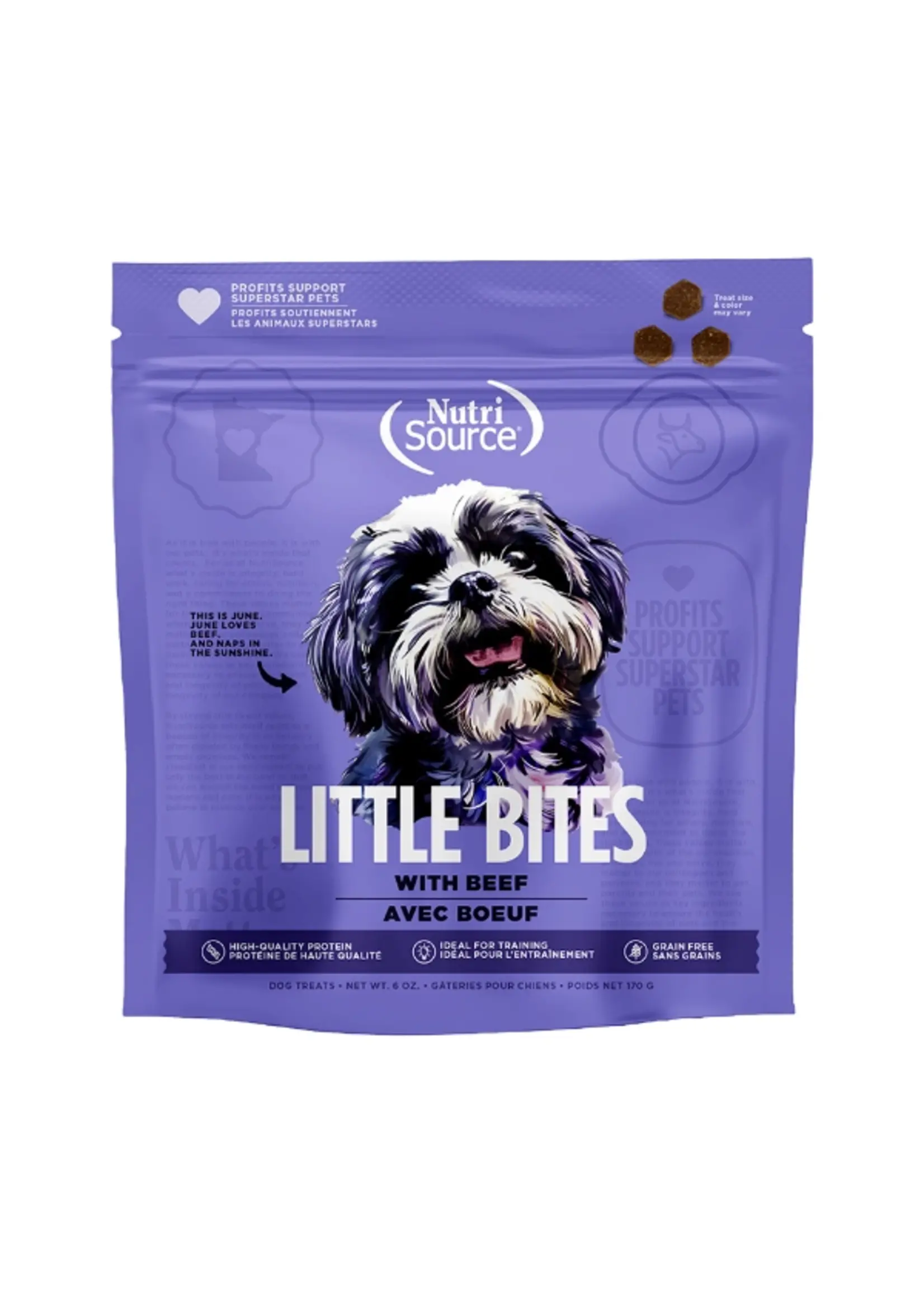 NutriSource NutriSource Petites bouchées de boeuf sans gluten