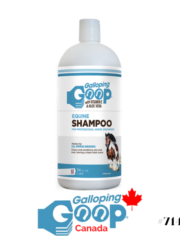 galloping goop Shampoing HI shine 1L, galloping goop
