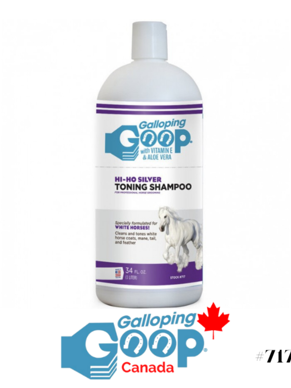 galloping goop Shampoing Hi HO Silver Blanchissant, Galloping Goop 473 ml