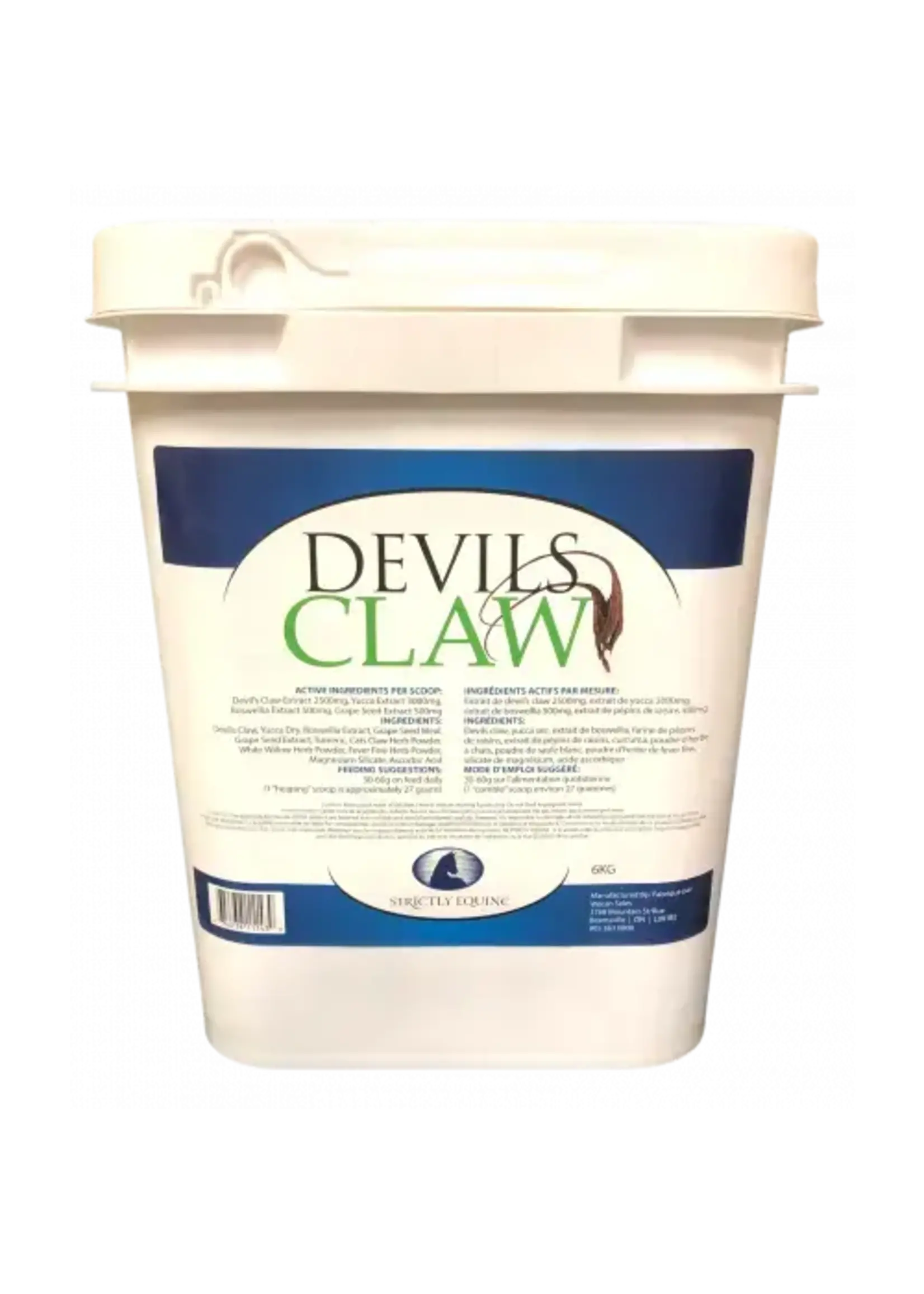 Strictly equine Griffe du diable 6 kg, chevaux, (Devil’s claw)