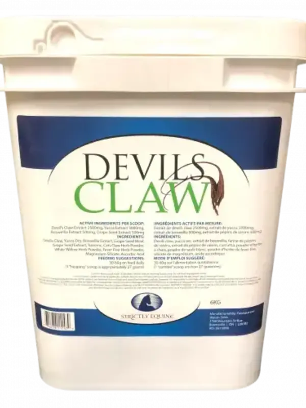 Strictly equine Griffe du diable 6 kg, chevaux, (Devil’s claw)