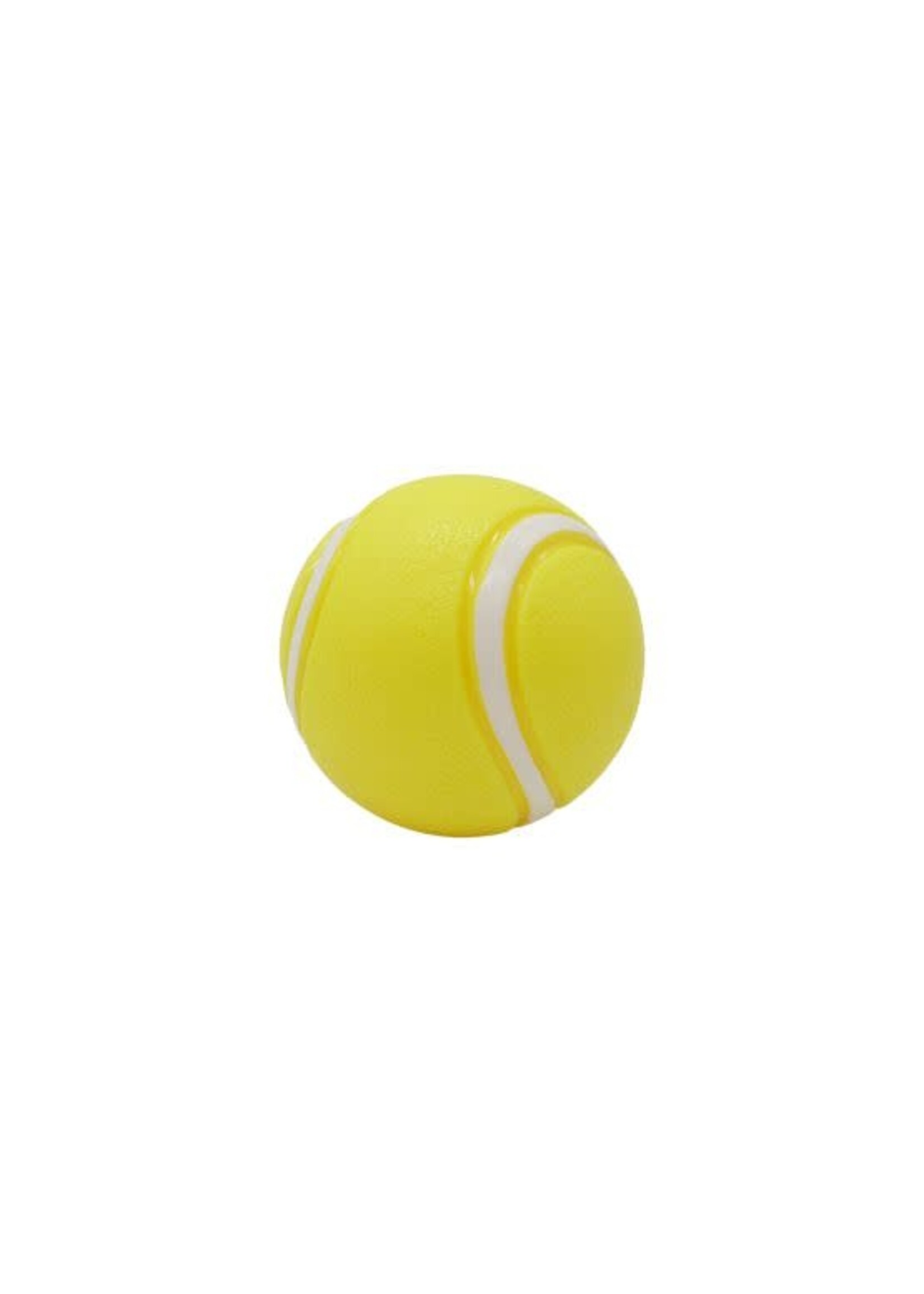 Bud'z Bud'z Jouet En Caoutchouc Pour Chien - L'incontournable Balle De Tennis, Moyenne, Jaune 7cm