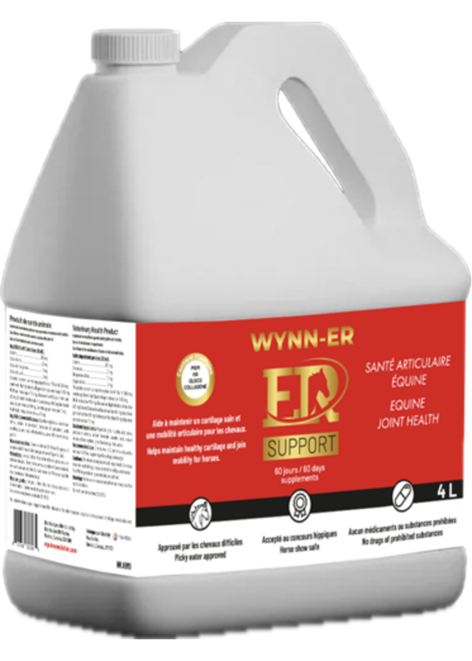 Equine revolution Wynn-er support 4 litres  collagene(Nouveau)