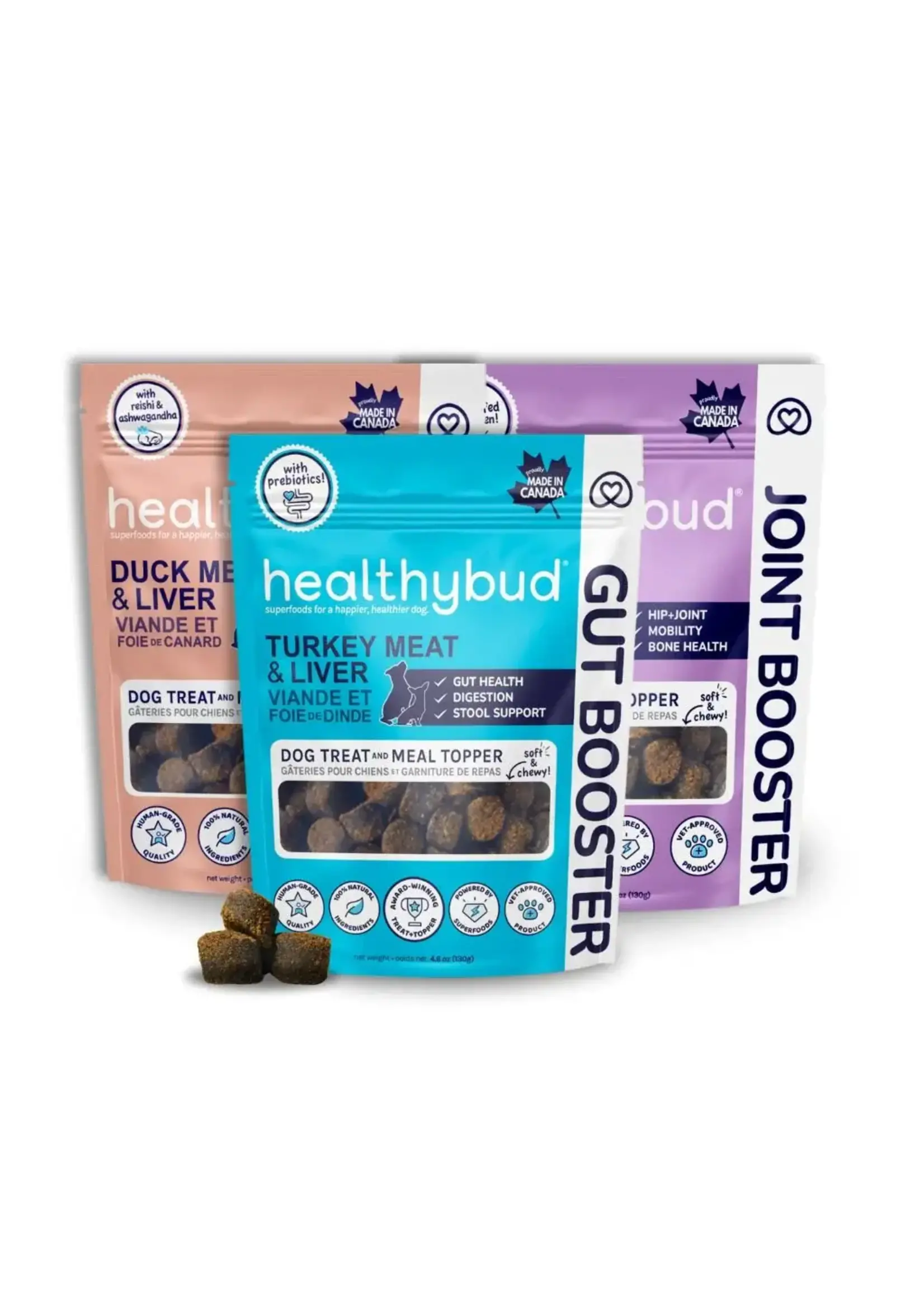 Healthy bud HB booster articulation bœuf 130 g