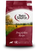 NutriSource NS Bœuf & riz , chien,11.8kg