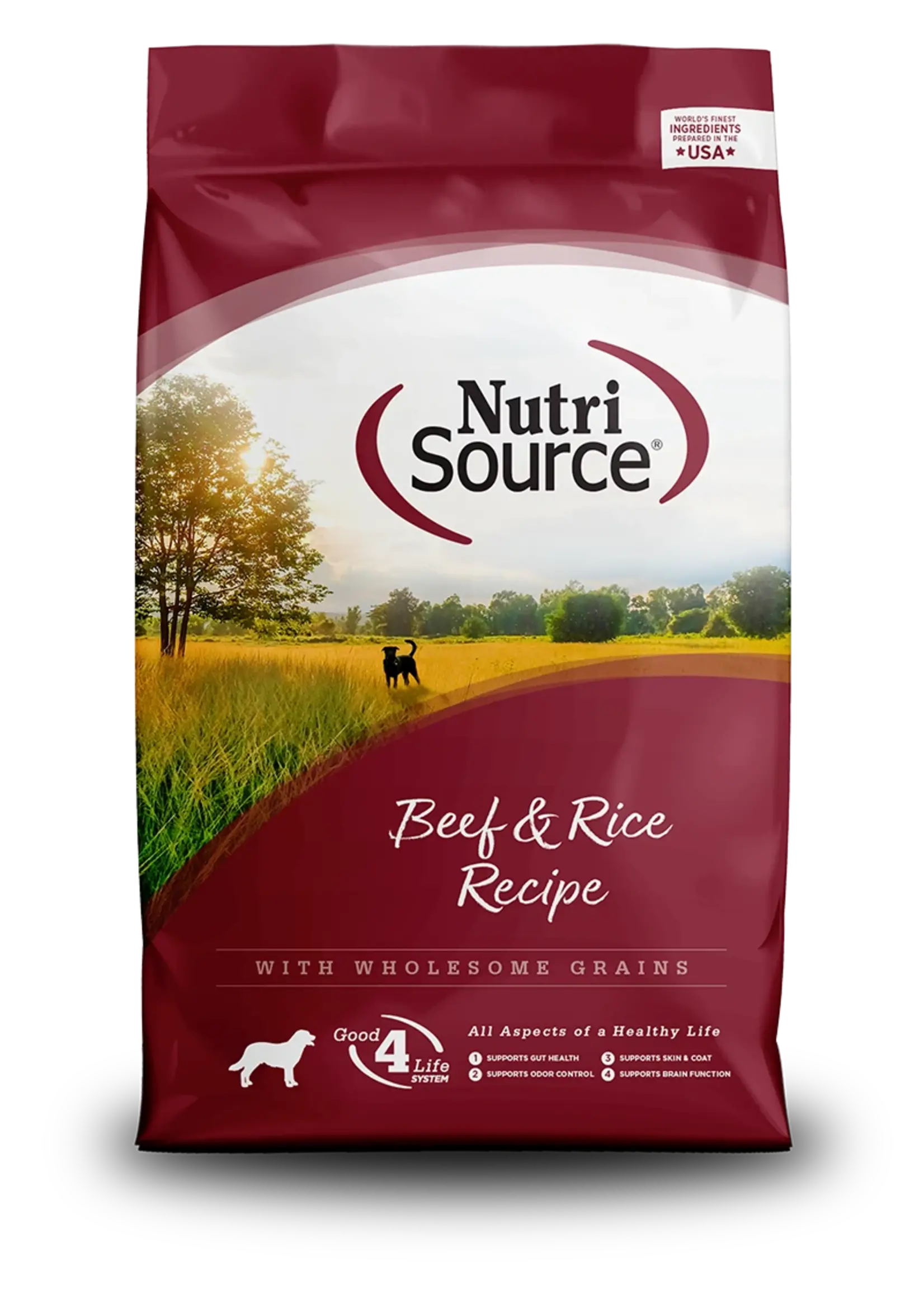 NutriSource NS Bœuf & riz , chien,11.8kg
