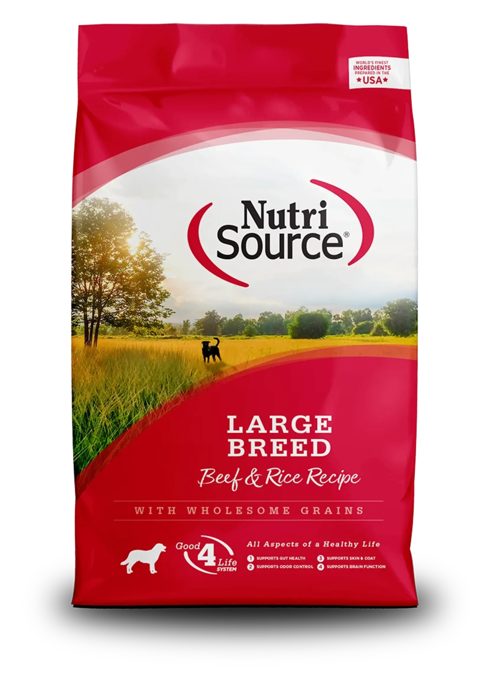 NutriSource NS bœuf & riz adulte grande race, chien, 11.8 kg