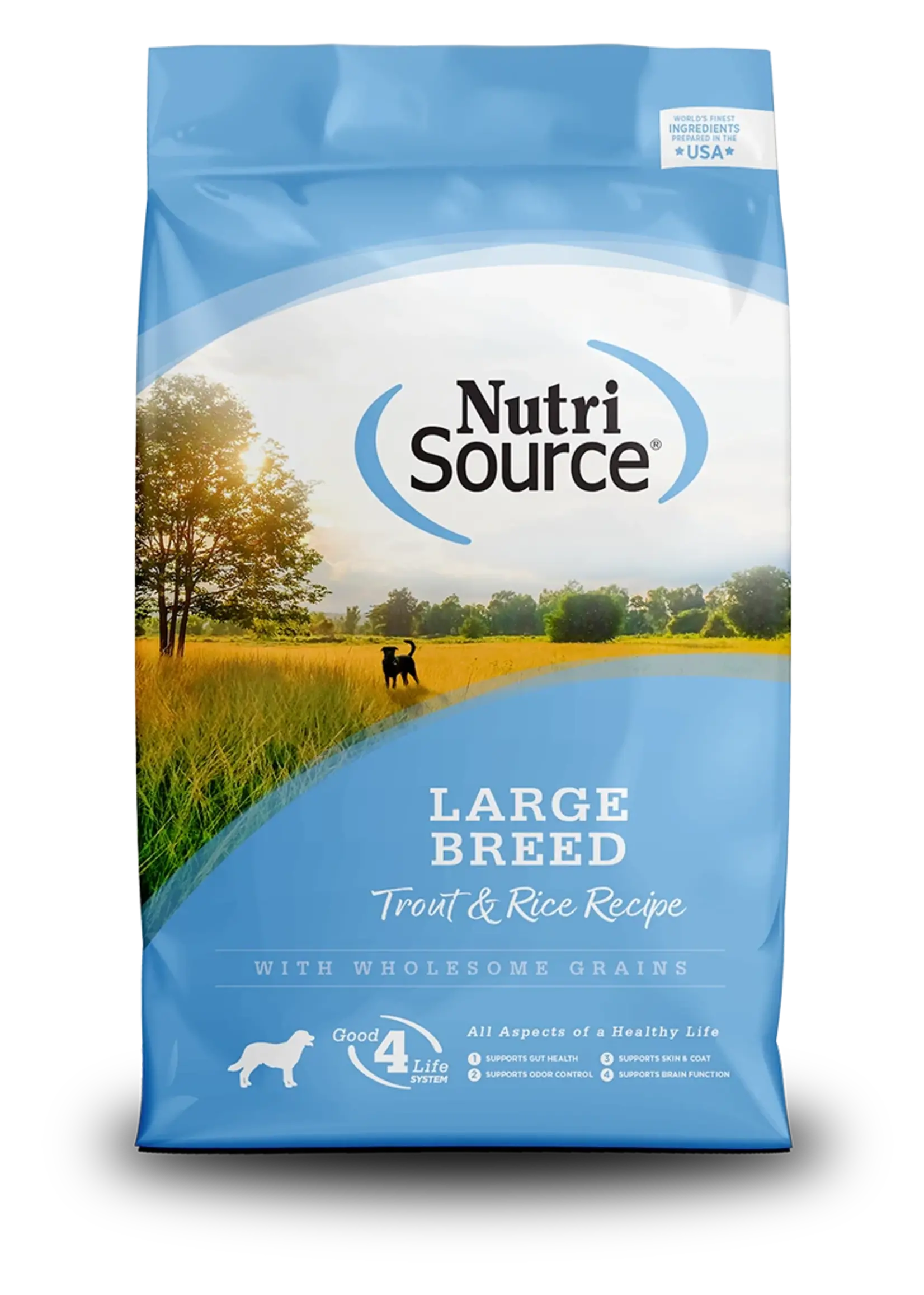 NutriSource NS Truite & riz grande race 11.8 kg