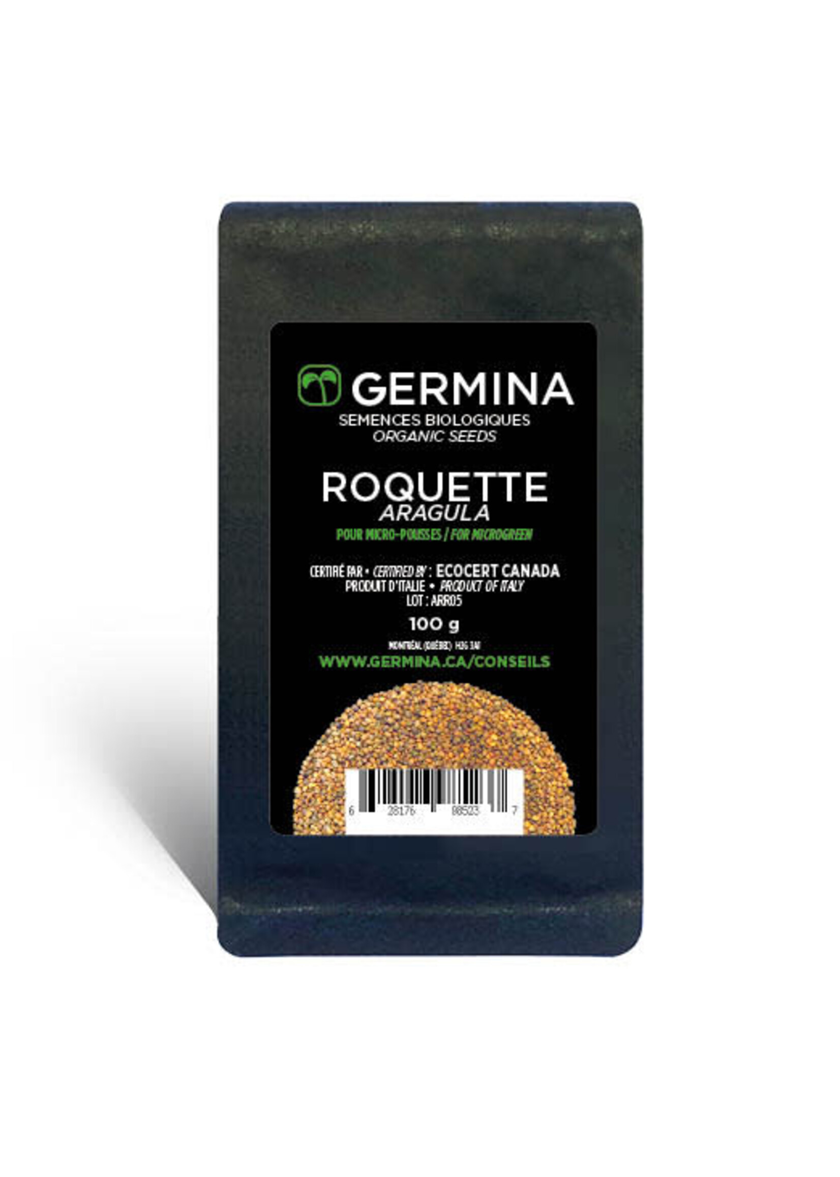 Les jardins de l'écoumène Roquette à germer - Bio (100 G)