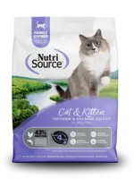 NutriSource NS Chat & chaton SG poulet et Saumon 5.44Kg