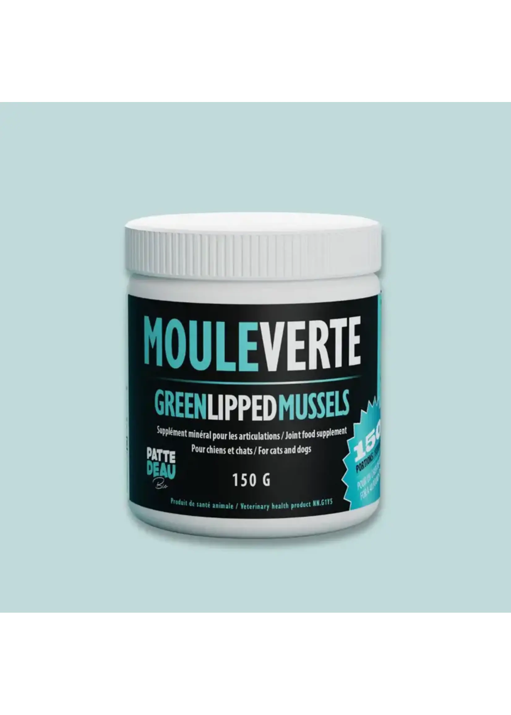 Pattedeau Bio Moule verte Pattedeau bio, 150 gr