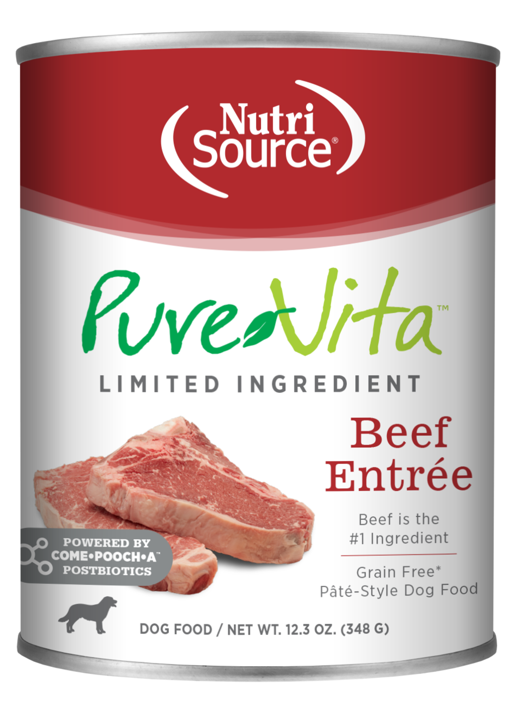 NutriSource PV SG entrée Boeuf conserve 340 Gr