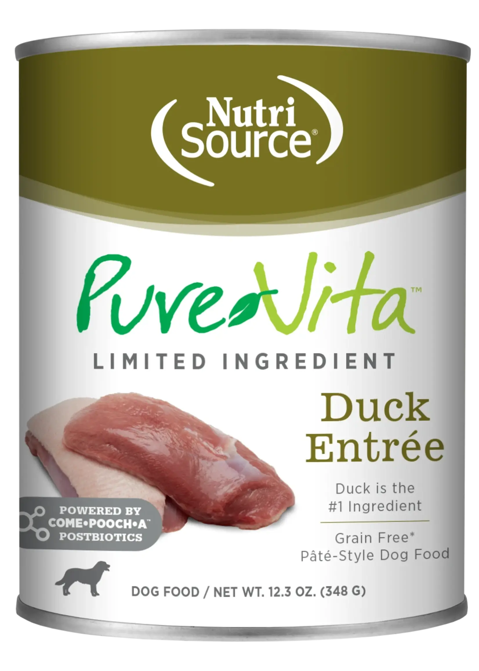 NutriSource PV SG entrée Canard conserve 340 gr
