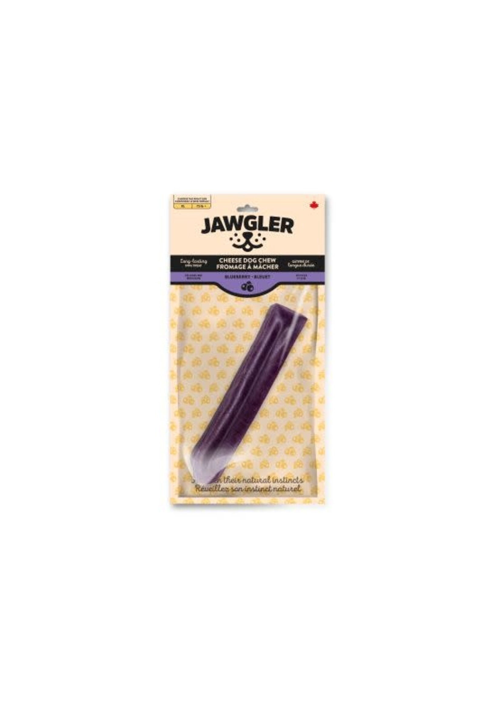 Jawgler Jawgler Gâterie De Fromage à Mâcher - Bleuet, Très Grand 190g