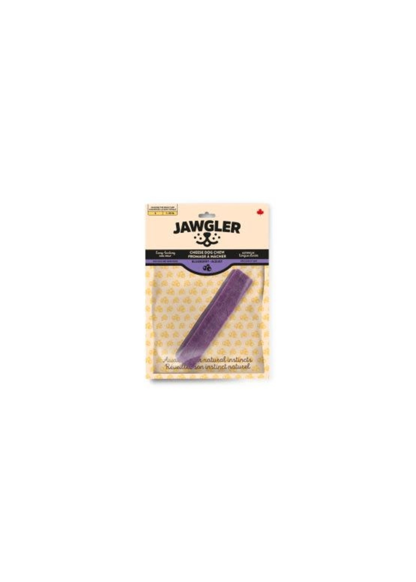 Jawgler Jawgler Gâterie De Fromage à Mâcher - Bleuet, Petit 55g