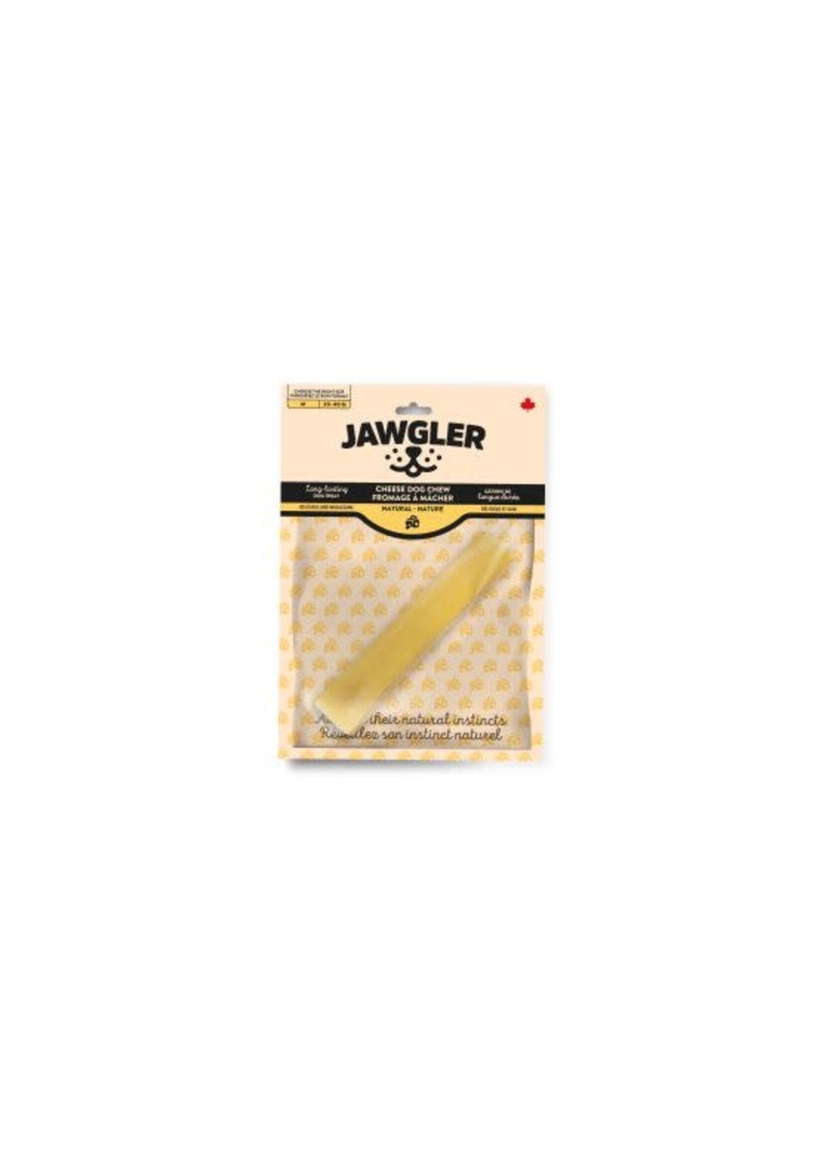 Jawgler Jawgler Gâterie De Fromage à Mâcher - Nature, Moyen 85g