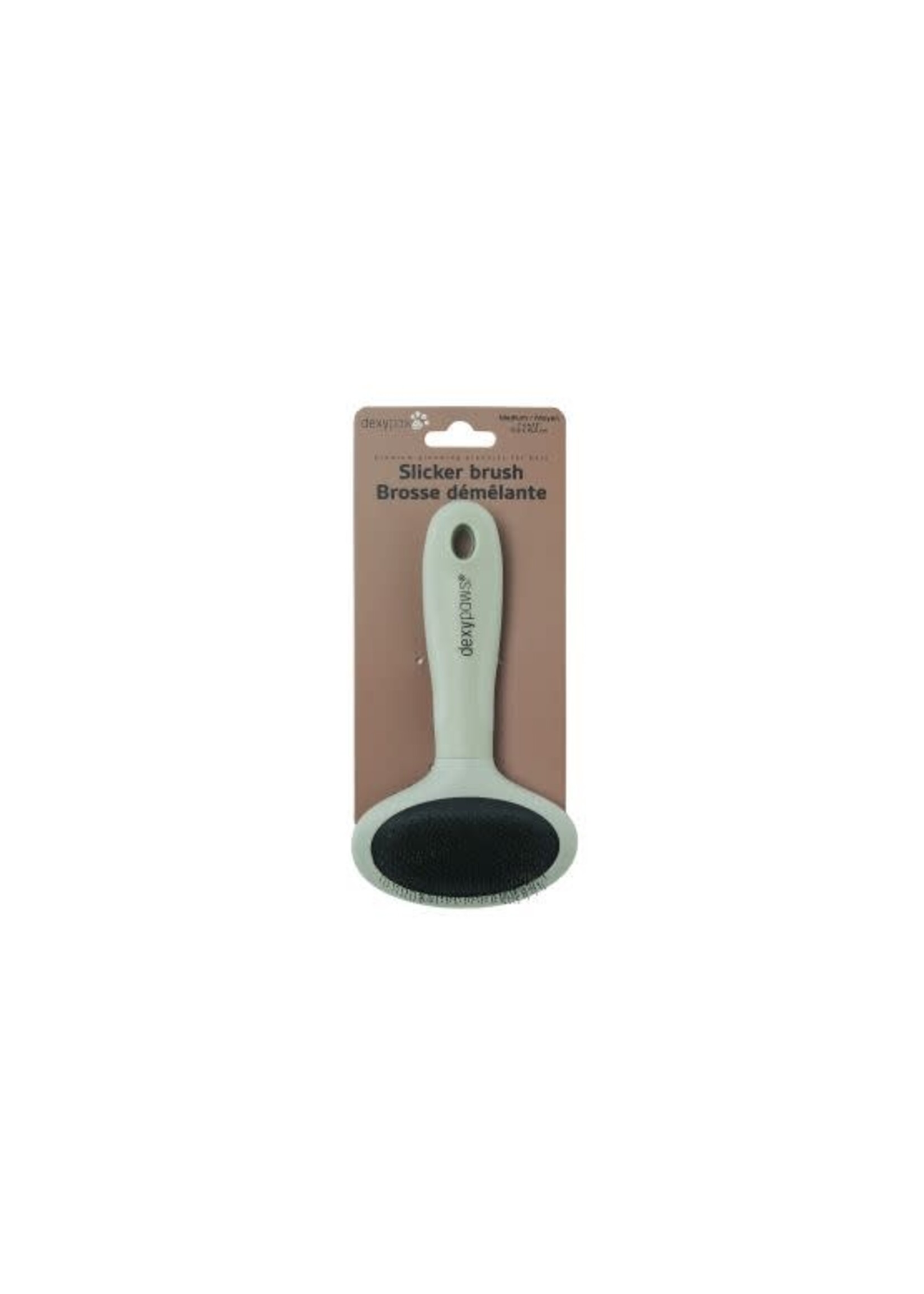 Dexypaws Dexypaws Brosse Démêlante à Poils Métalliques (slicker) - Moyenne