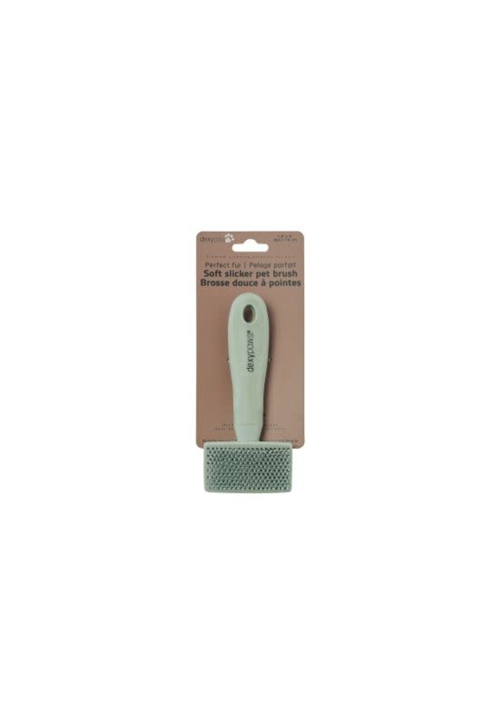 Dexypaws Dexypaws Brosse Démêlante Douce à Pointes De Plastique (slicker)
