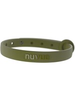 Nuvuq Nuvuq Collier Ajustable Avec Attache De Sécurité Pour Chat, Couleur Vert Olive