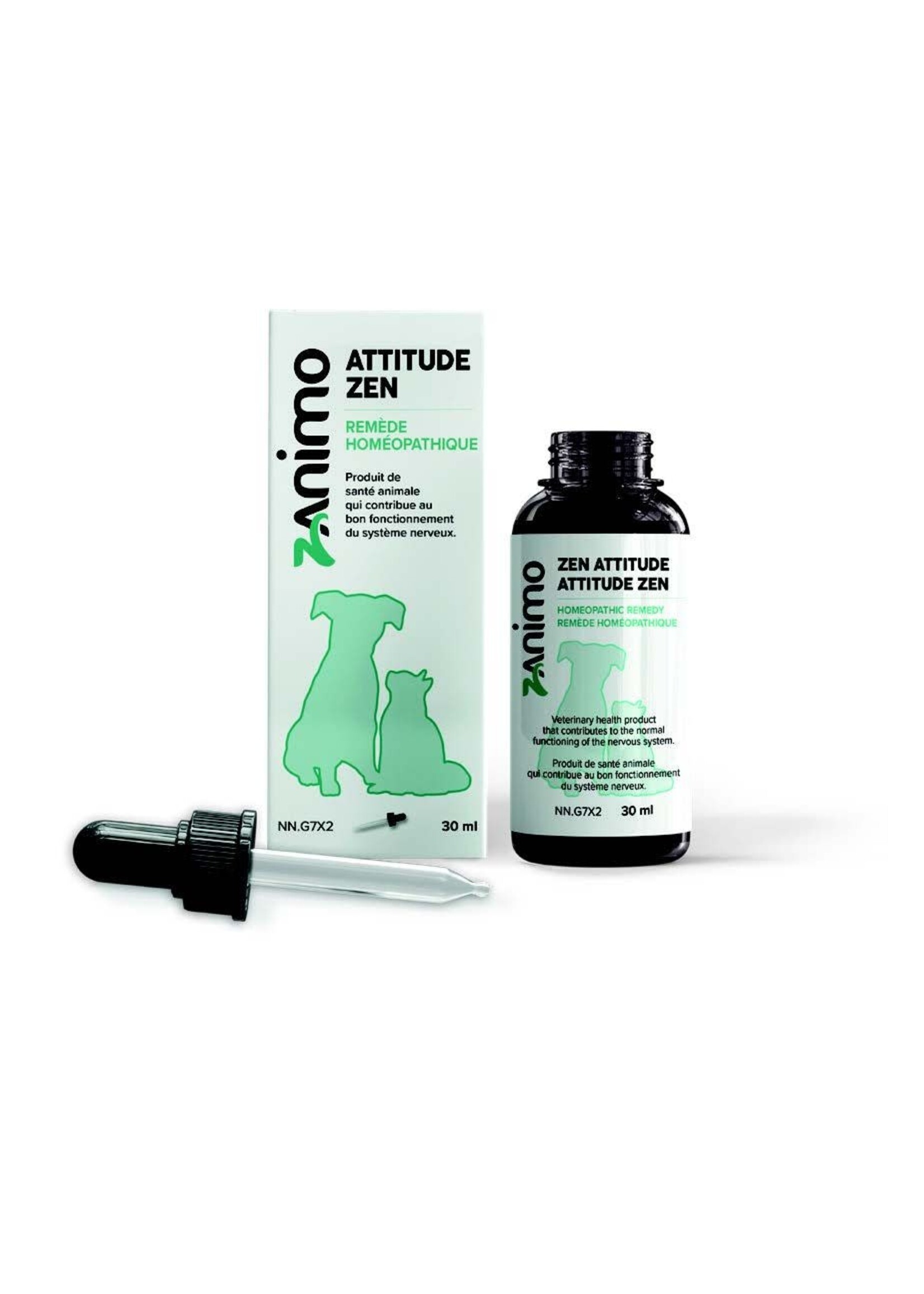 Zanimo Zanimo Remède Homéopathique, Pour Chien Et Chat - Attitude Zen 30ml