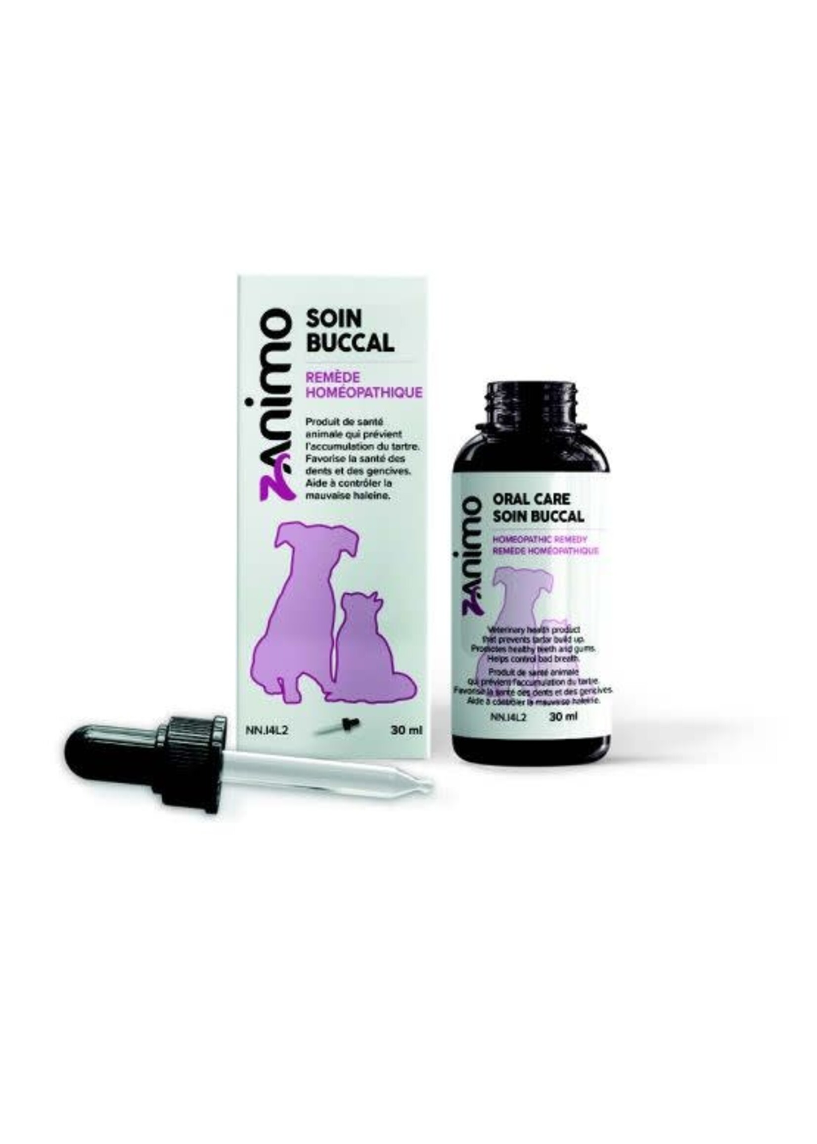 Zanimo Zanimo Remède Homéopathique, Pour Chien Et Chat - Soin Buccal 30ml
