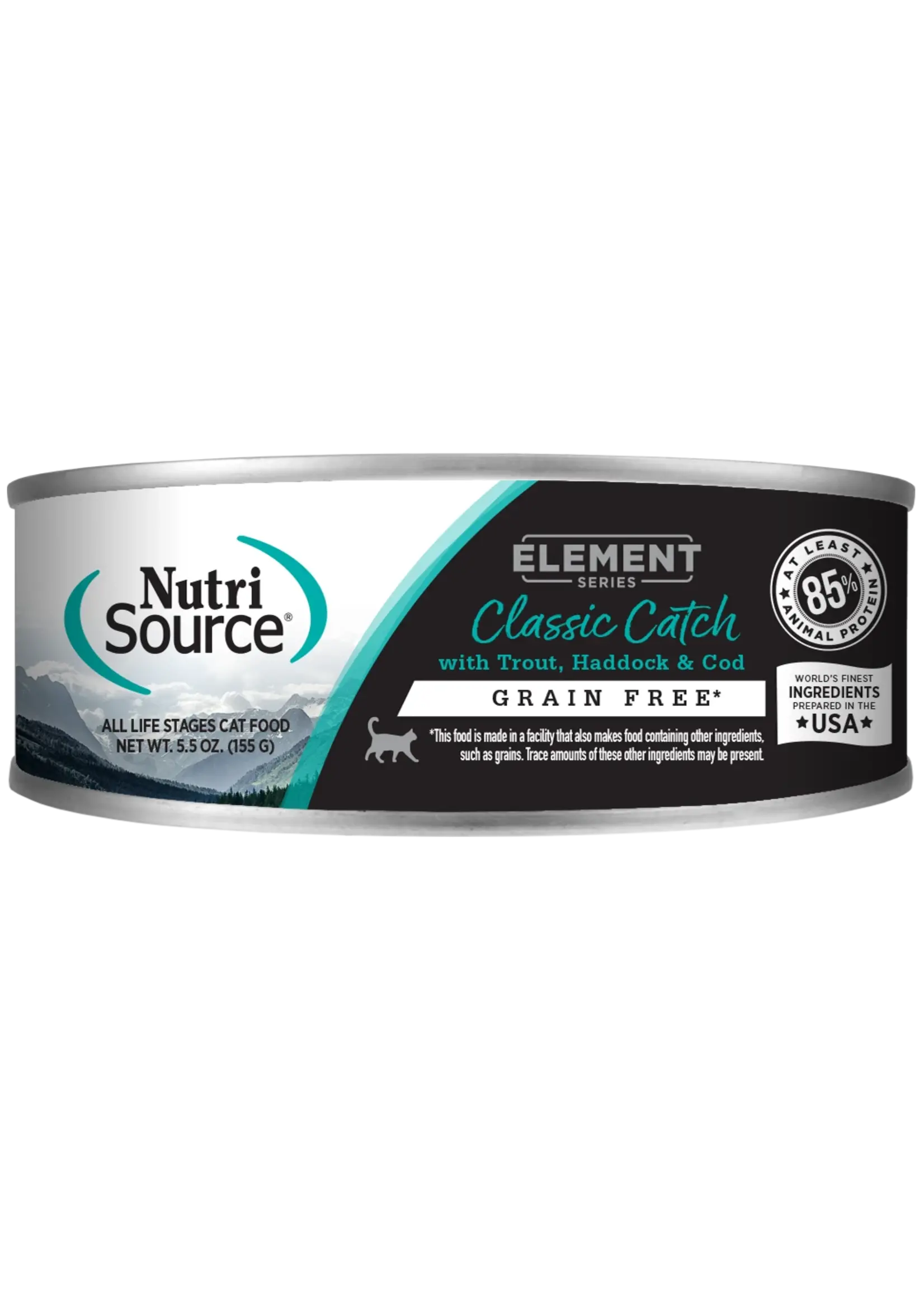 NutriSource Élément chat conserve, Classis catch truite/aiglefin/Morue 5 oz