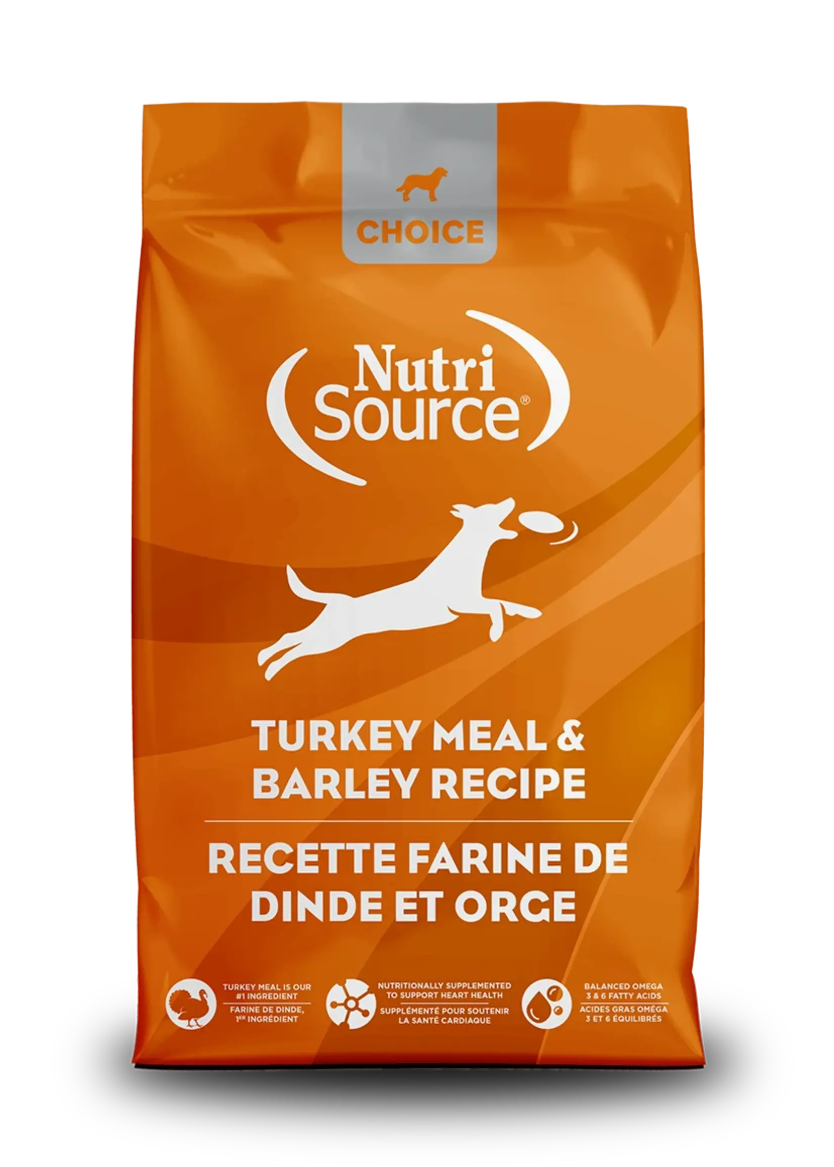 NutriSource Choice®️ Chien Dinde 18.14kg