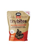 Jay's Jay’s Gourmet, Tiny bites, gâteries pour chien, bacon Canadien et fromage 454 gr