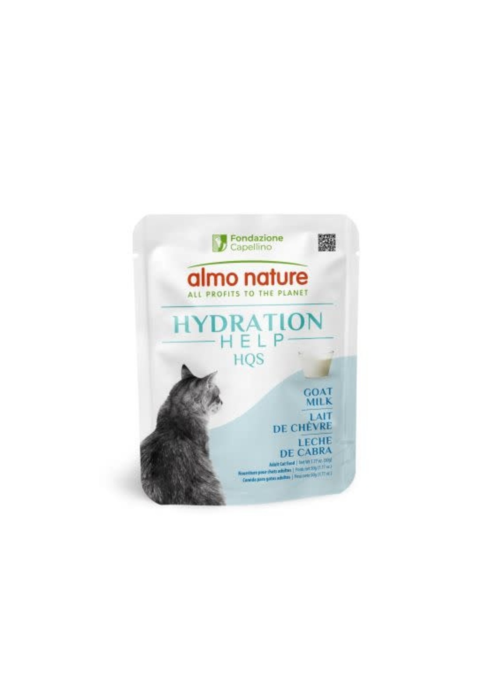 Almo Nature Almo Nature Hqs Hydration Help Chat - Lait De Chèvre