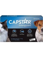 Capstar Comprimés oraux Capstar anti-puces- Pour chiens/chats 1 kg a 11kg, 6 comprimés
