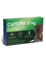 Capstar Comprimés oraux Capstar, anti-puces- grands chiens, 11 kg à 57 kg, 6 comprimés