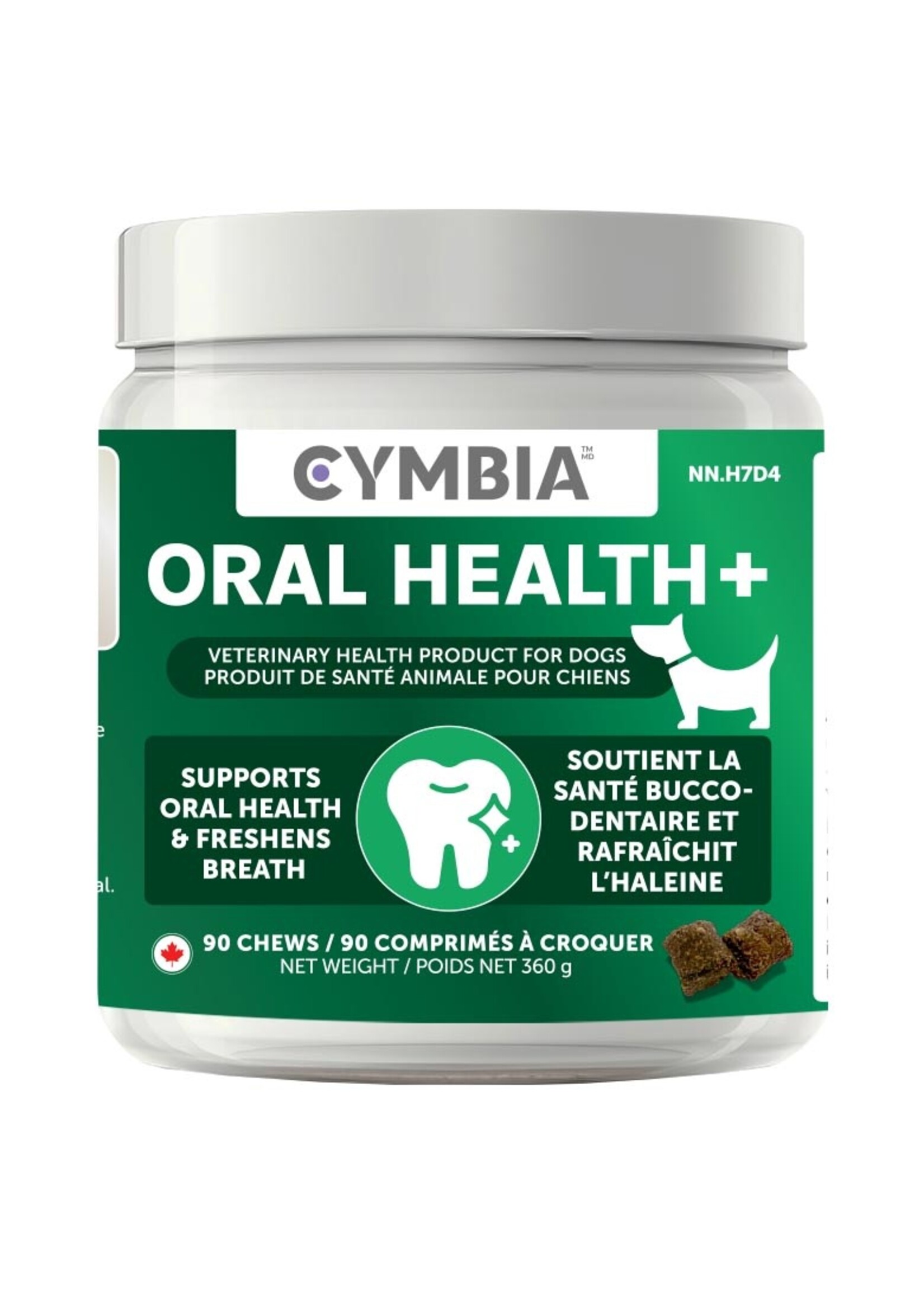 Cymbia Cymbia, santé dentaire et rafraichit l’haleine, 90 comprimés à croquer