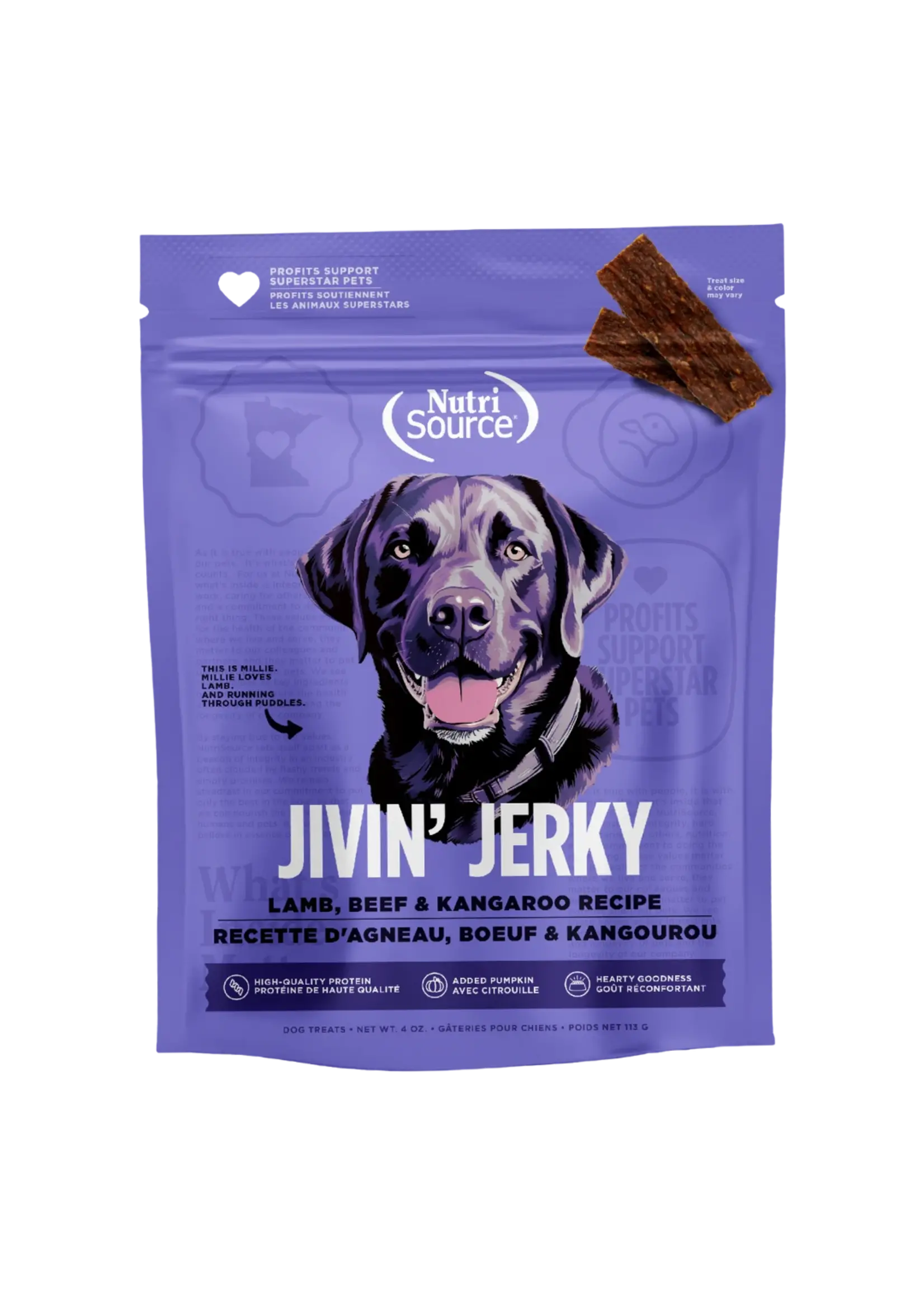 NutriSource NutriSource Jerky Strips113g