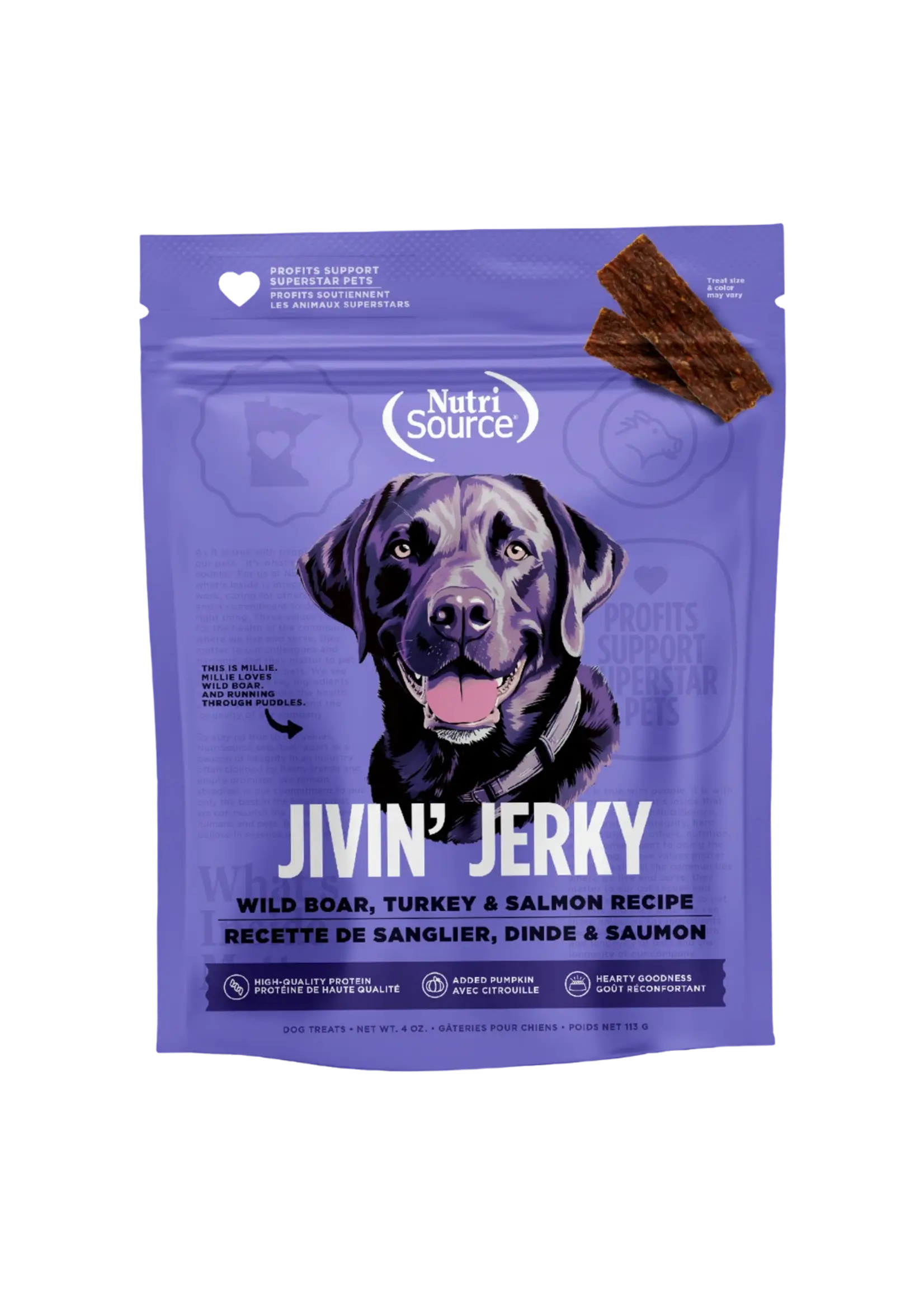 NutriSource NutriSource Jerky Strips113g