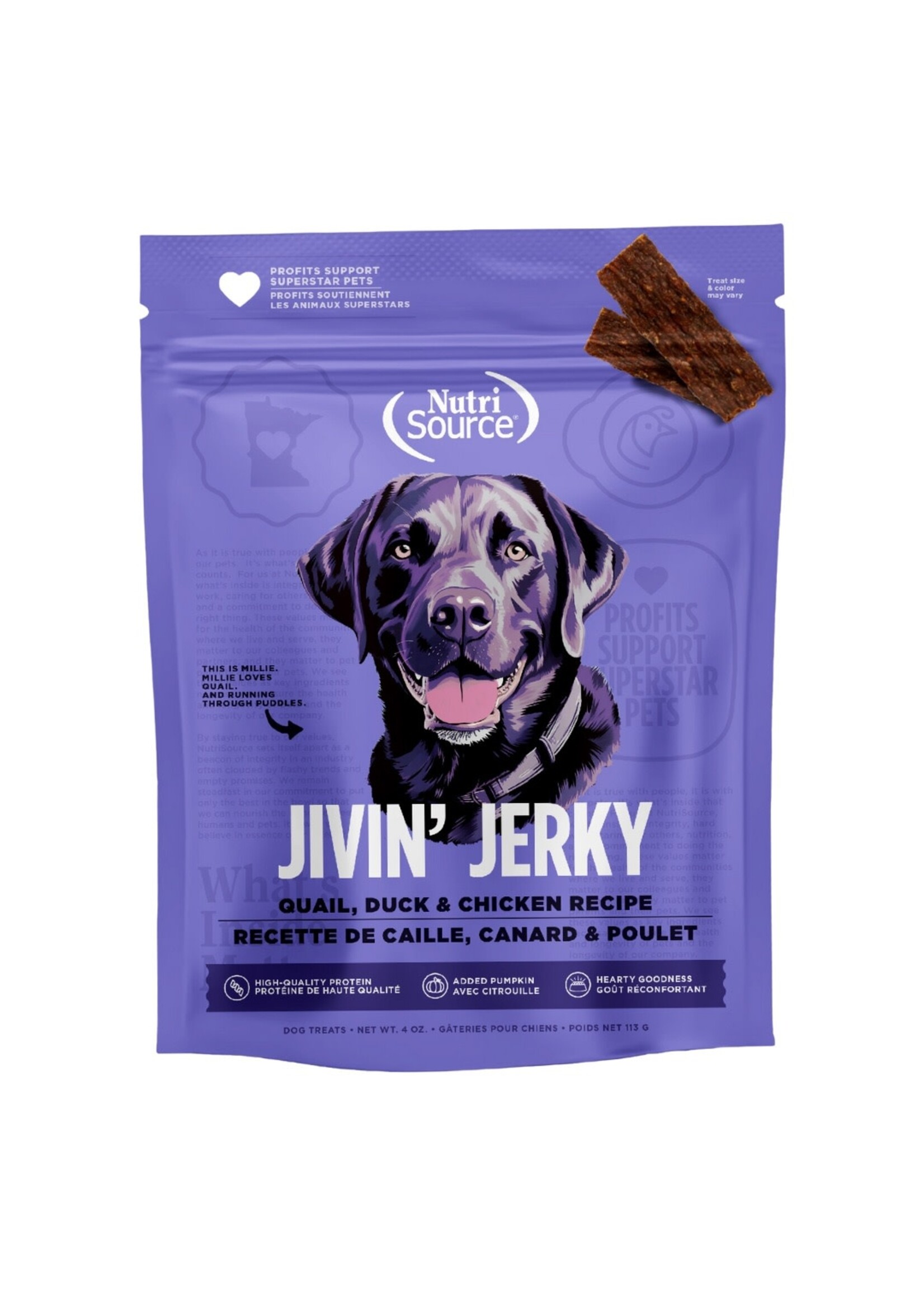 NutriSource NutriSource Jerky Strips113g